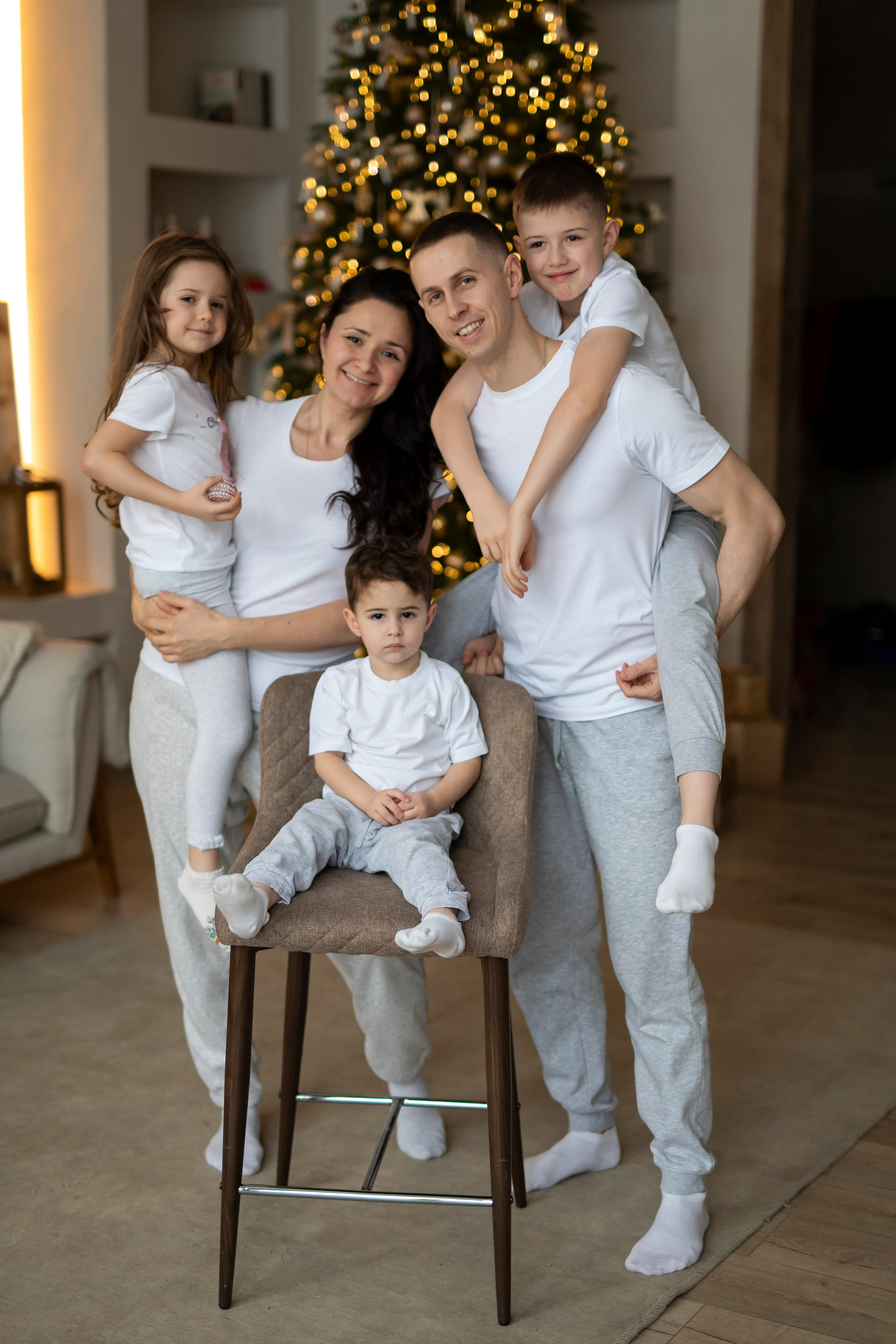 Семья «П». Фотограф в Москве Надуева Татьяна. Женский портрет, детский портрет, с