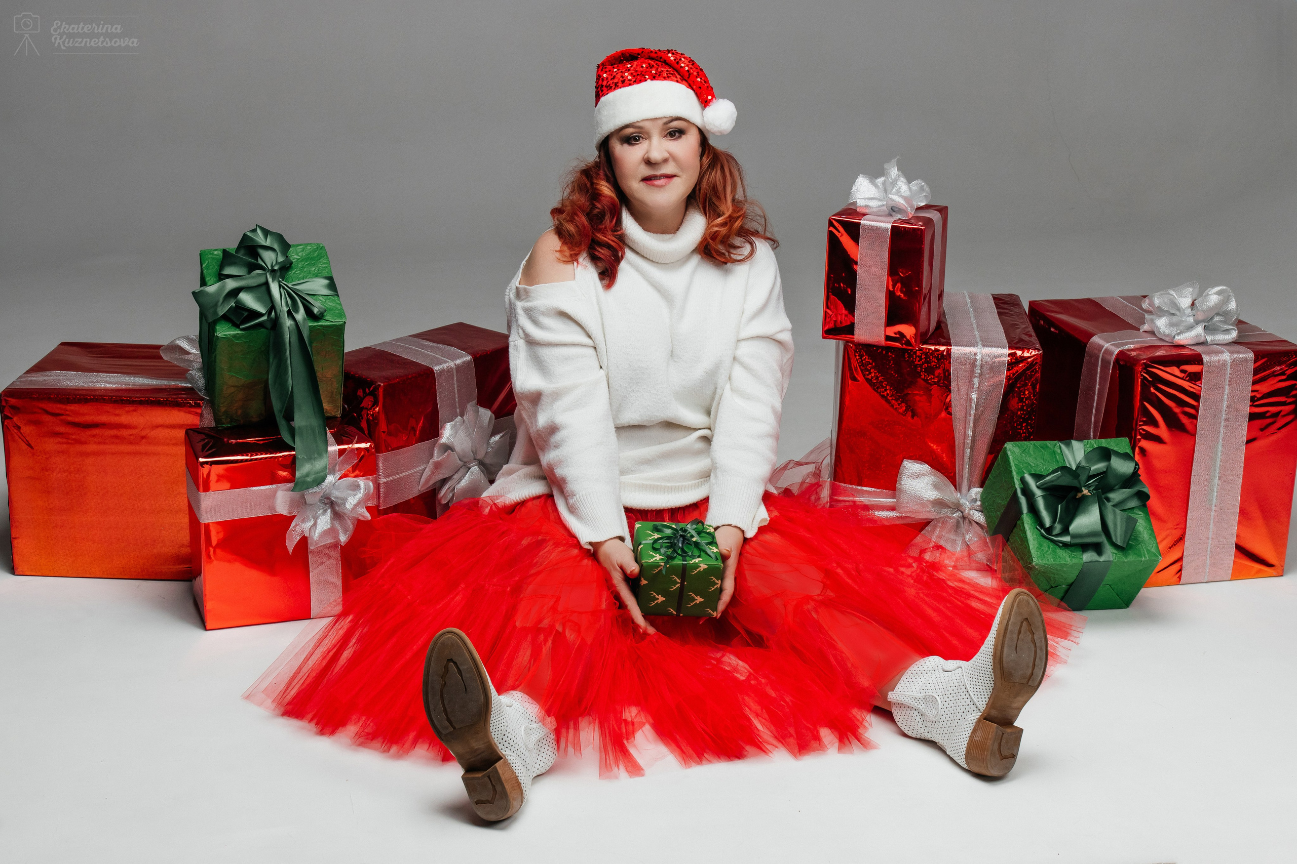 Новогодняя фотосессия в Москве. Фотограф Екатерина Кузнецова | Студия и репортаж | Москва