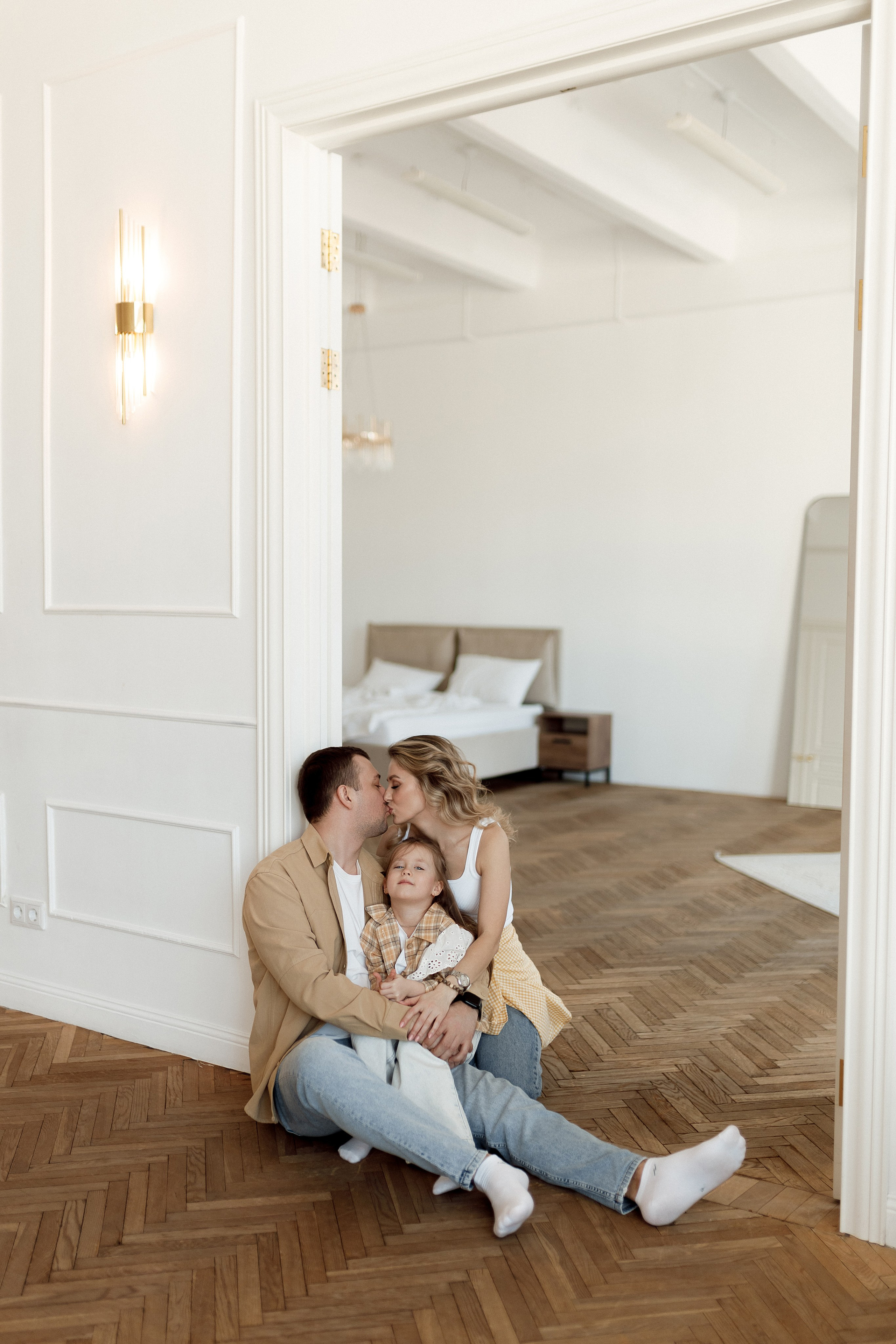 Алина с семьёй. Фотограф в Москве Юлия Хамзина