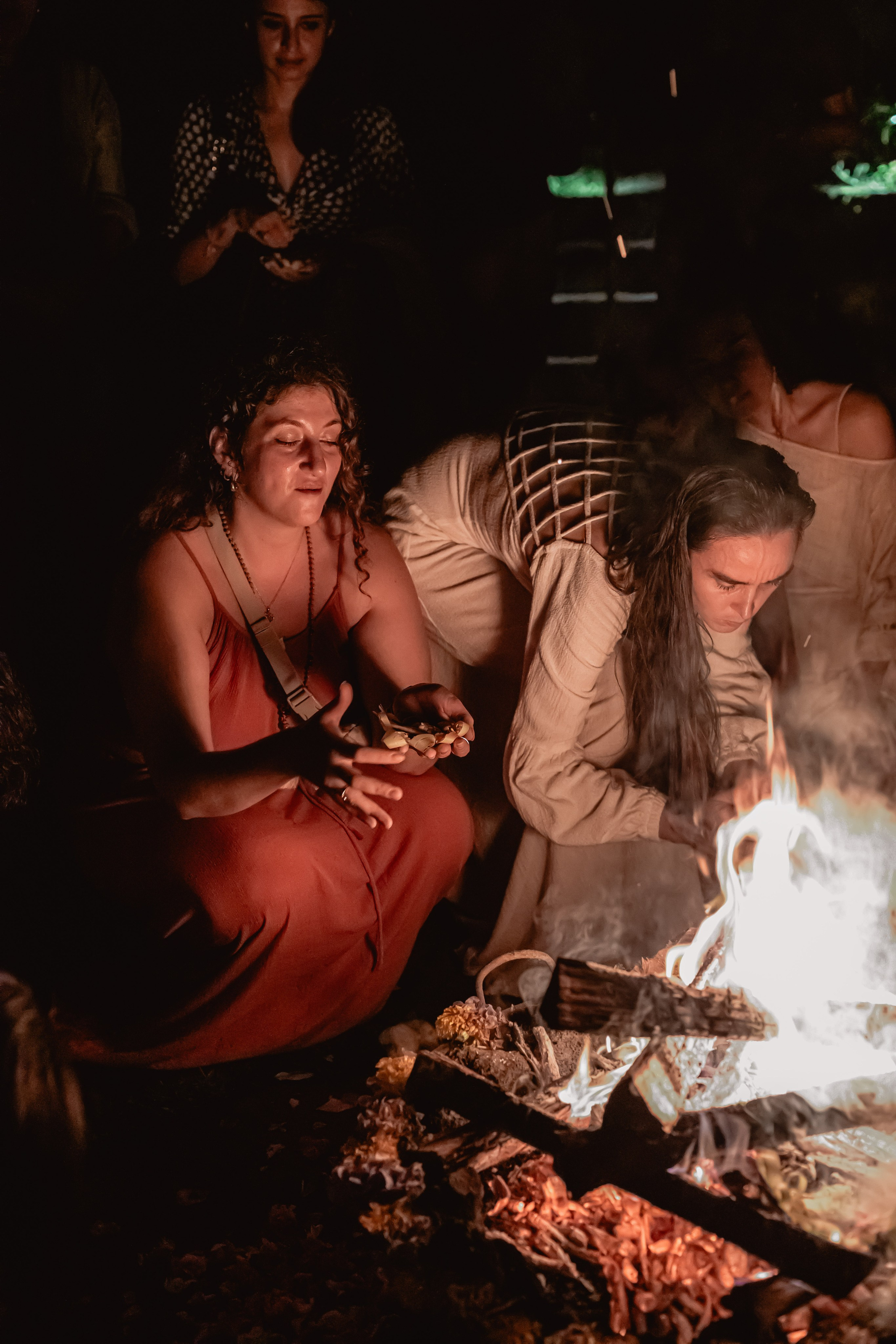 Cacao ceremony Full moon jan w Juan. Mariam Bagdasaryan