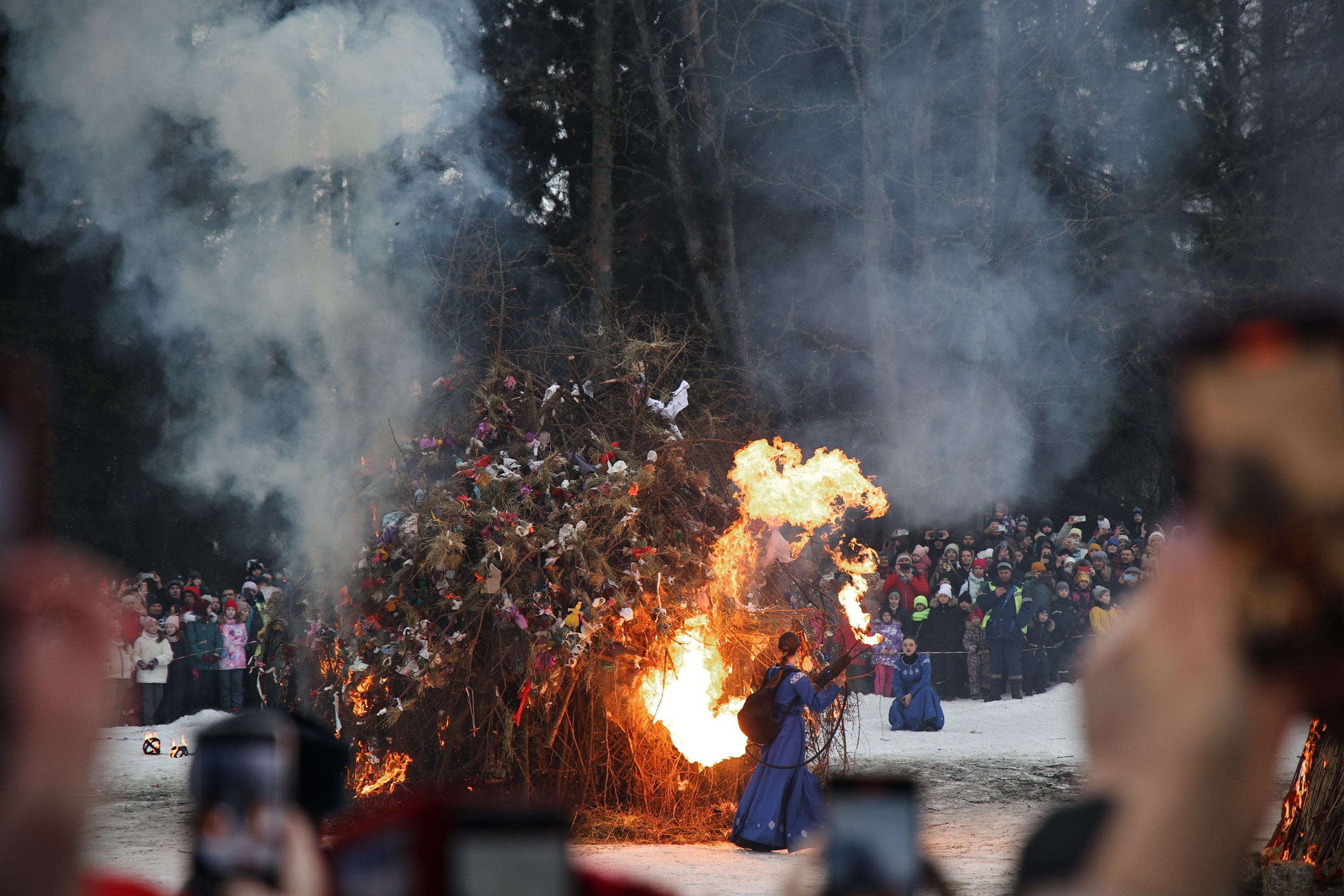 Широкая Масленица ГМЗ Павловск. Фотограф Валерий Сабрам