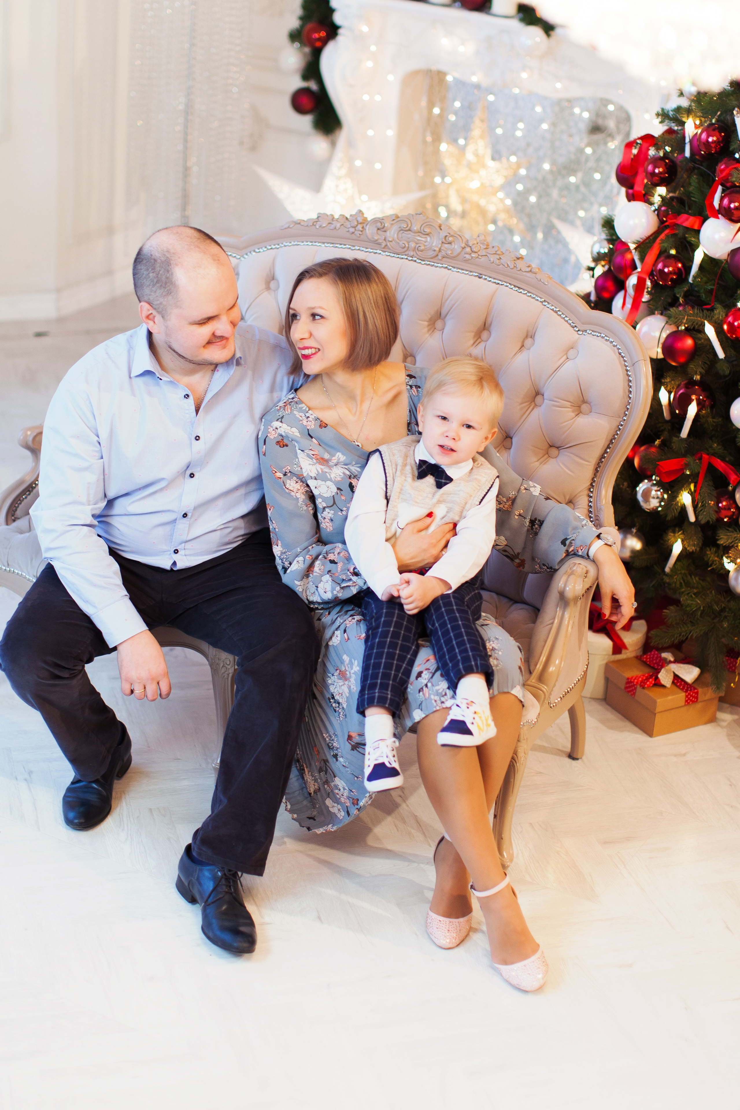 Новогодние истории разных лет. Портретный фотограф в Москве Анна Лукерьина