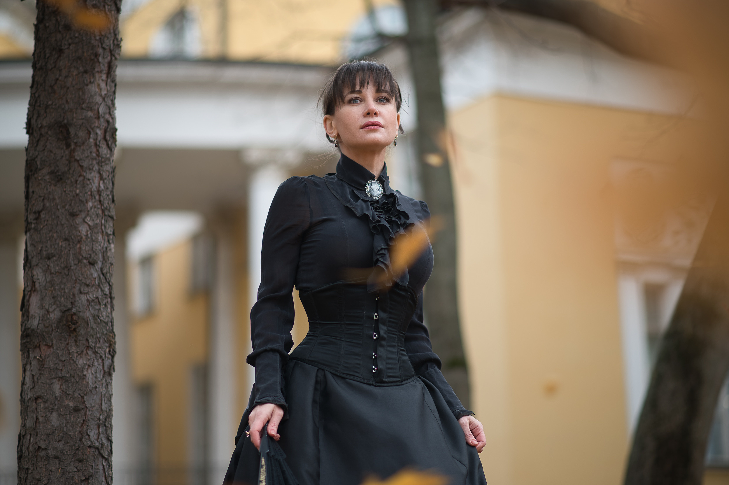 Фотосессия актрисы Весты Буркот в исторической Усадьбе Дурасовых. Портретный фотограф в Москве Алексей Михайлов