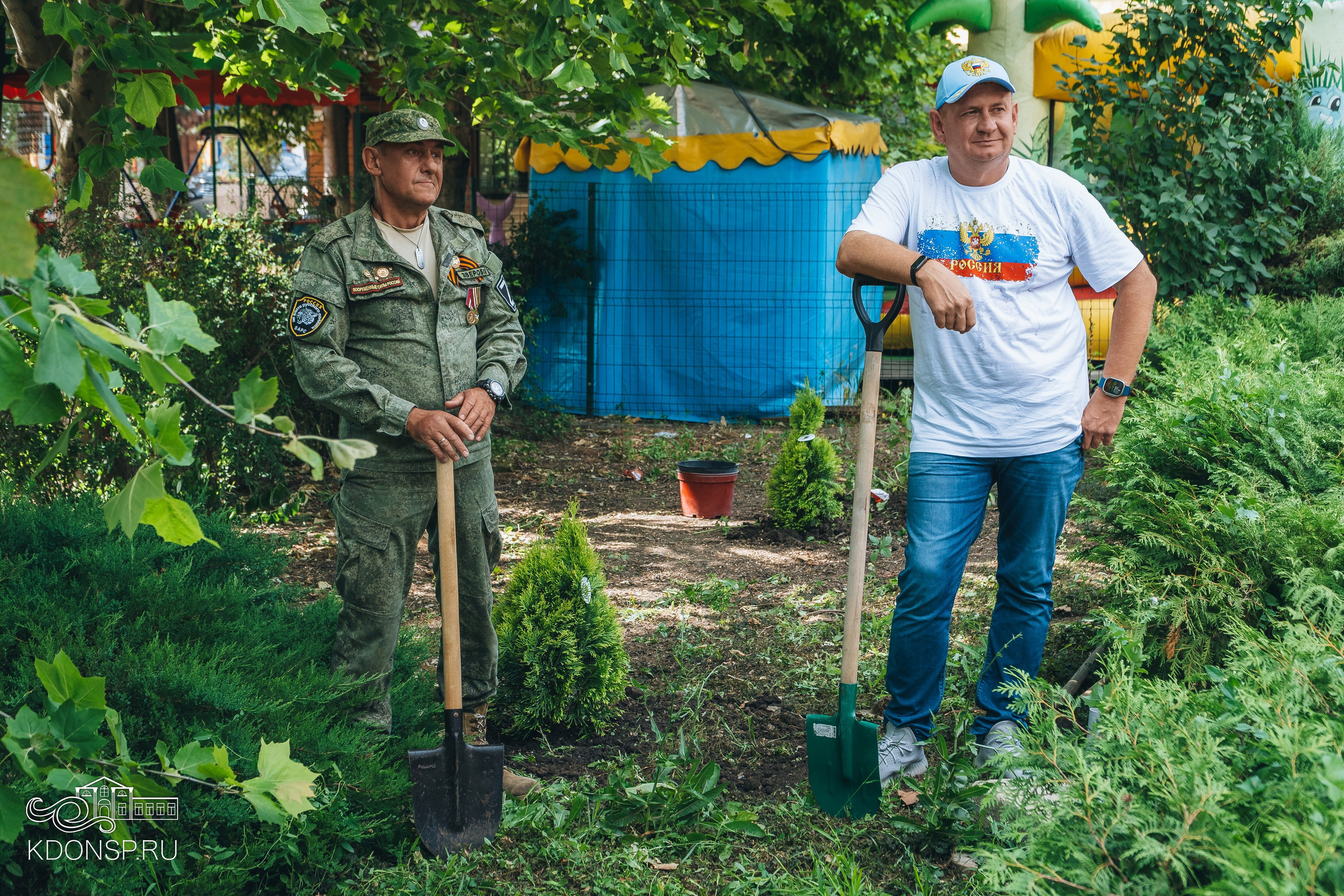 «Сад Памяти». Новотитаровский Дом культуры