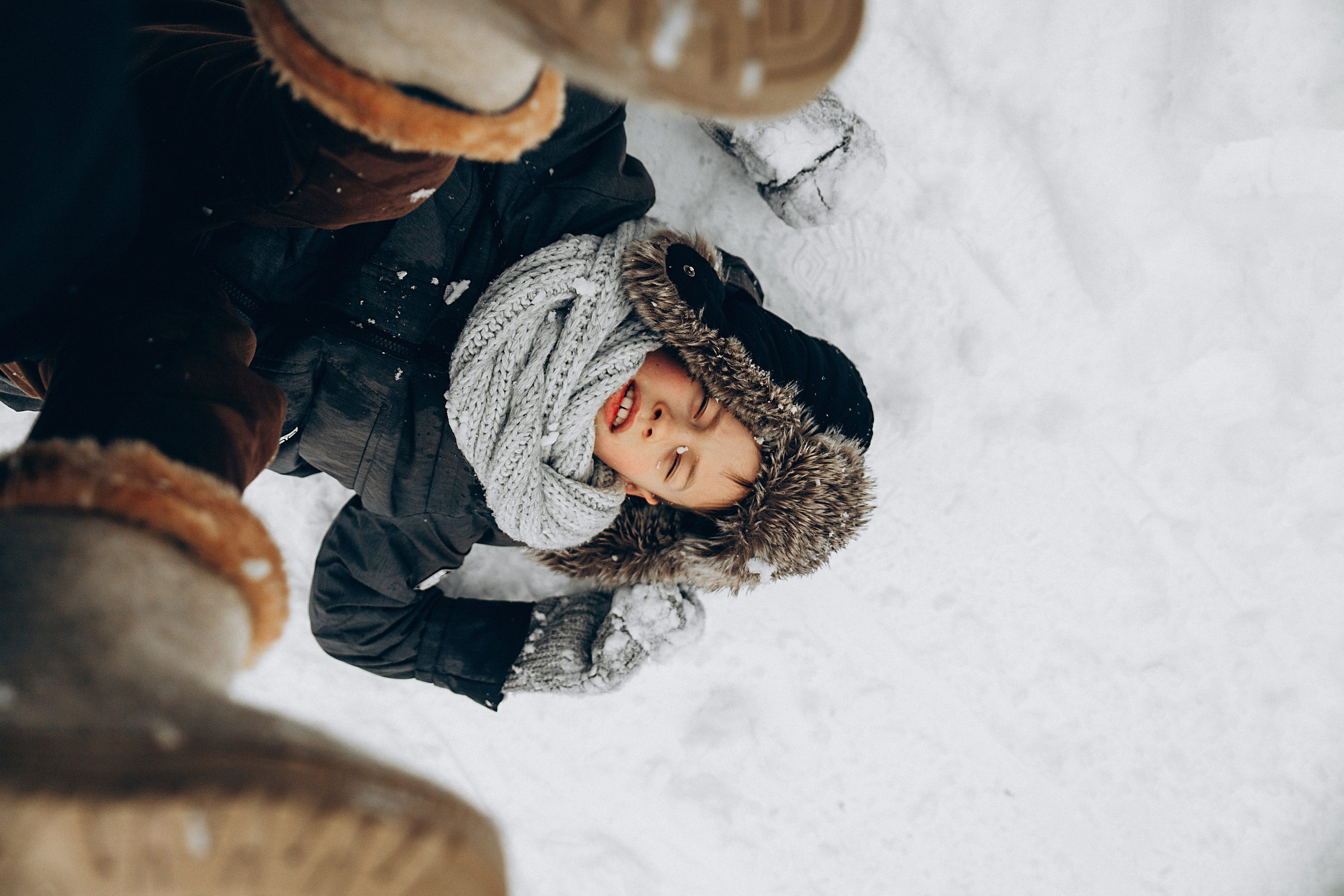 Зимние радости. Репортажный и детский фотограф в Минске