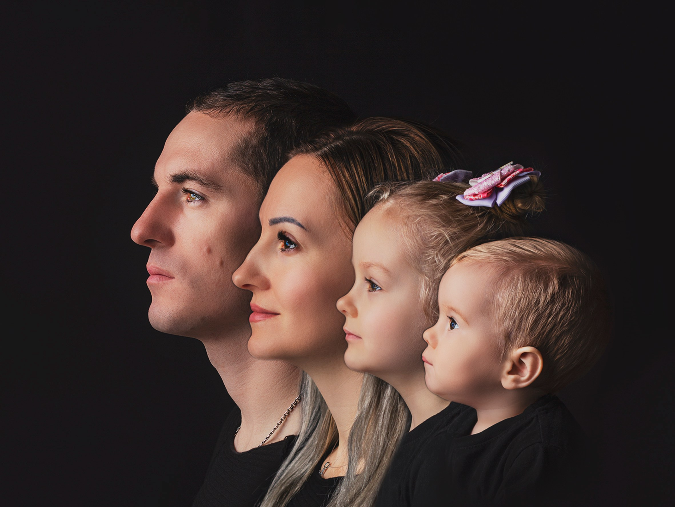 Портрет «Поколение». Фотограф новорожденных в Пятигорске Валерия Новкунская