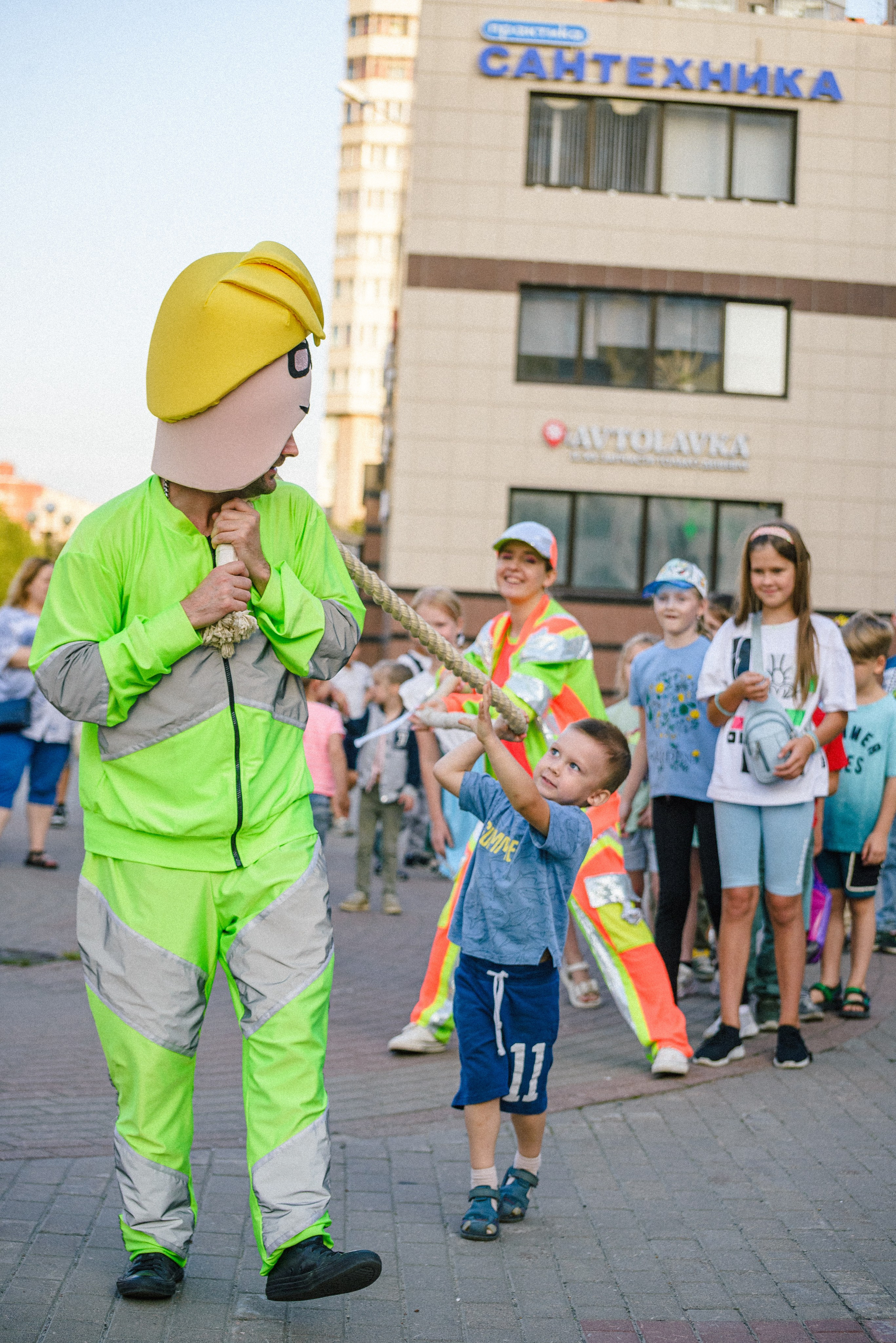 День рождения школы английского языка для детей. Портретный и репортажный фотограф в Санкт-Петербурге