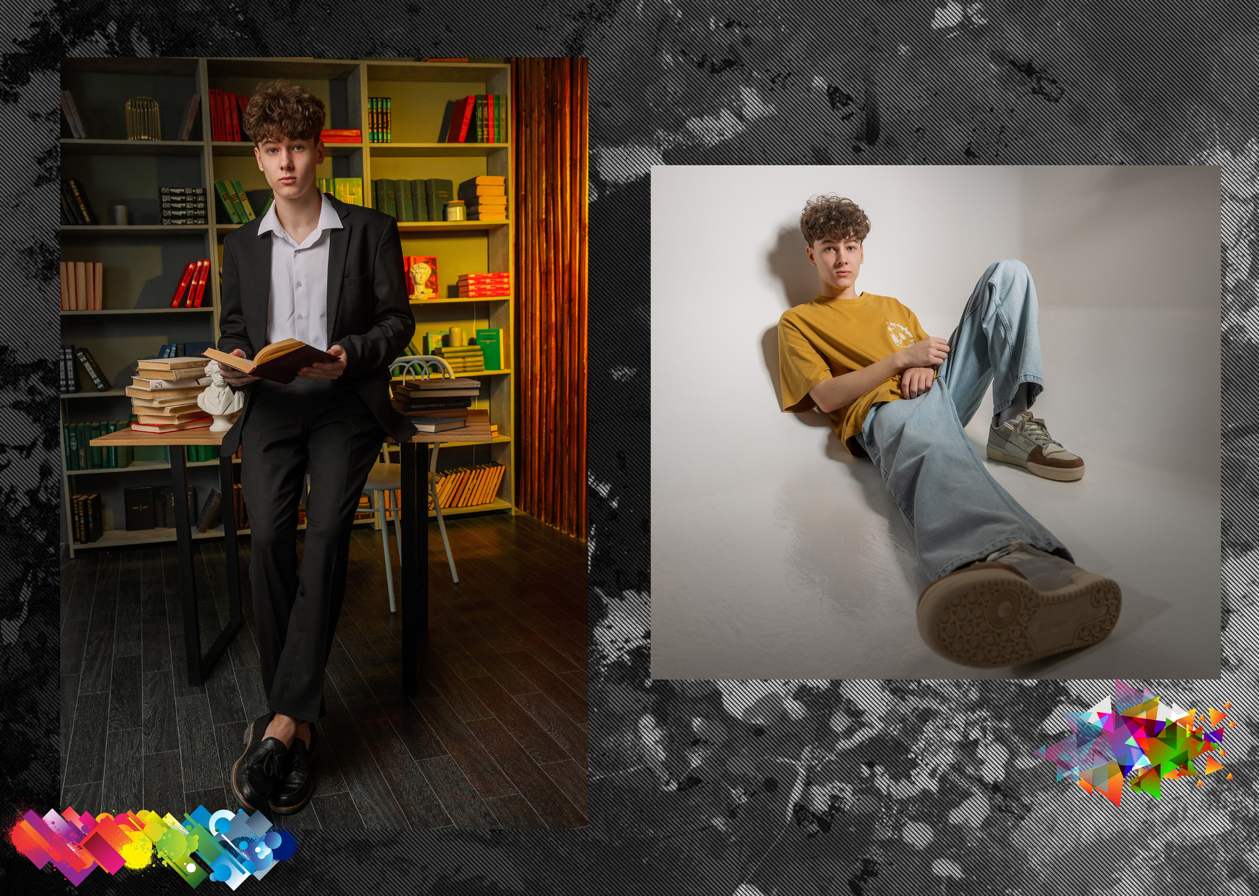 XL «Граффити» 3900 руб. Фотограф Петров Александр Свадьбы, Съемка в студии, Выпускные альбомы г. Балашов