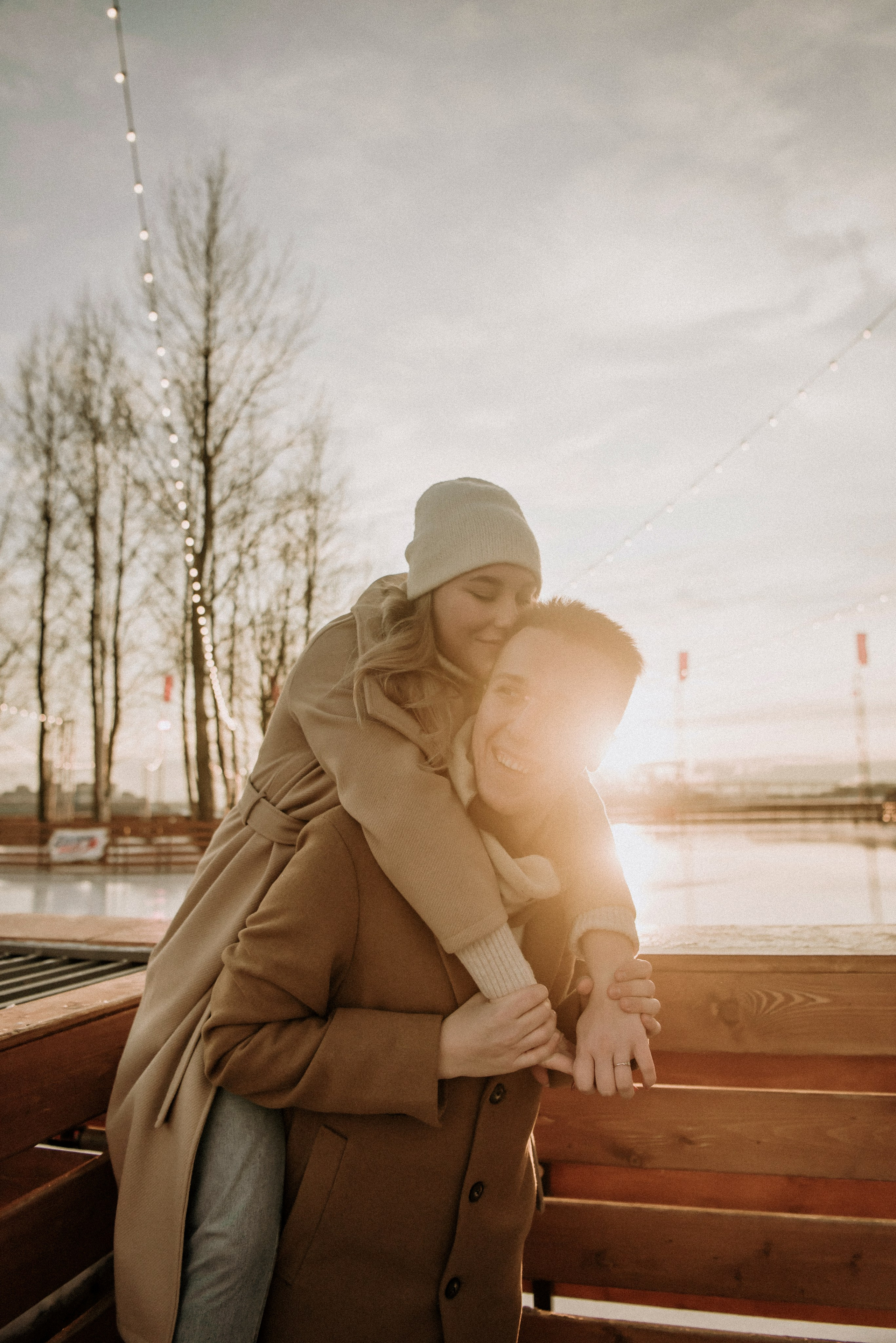 Лиза и Антон. Каток. Свадебный фотограф в Санкт-Петербурге София Шубик