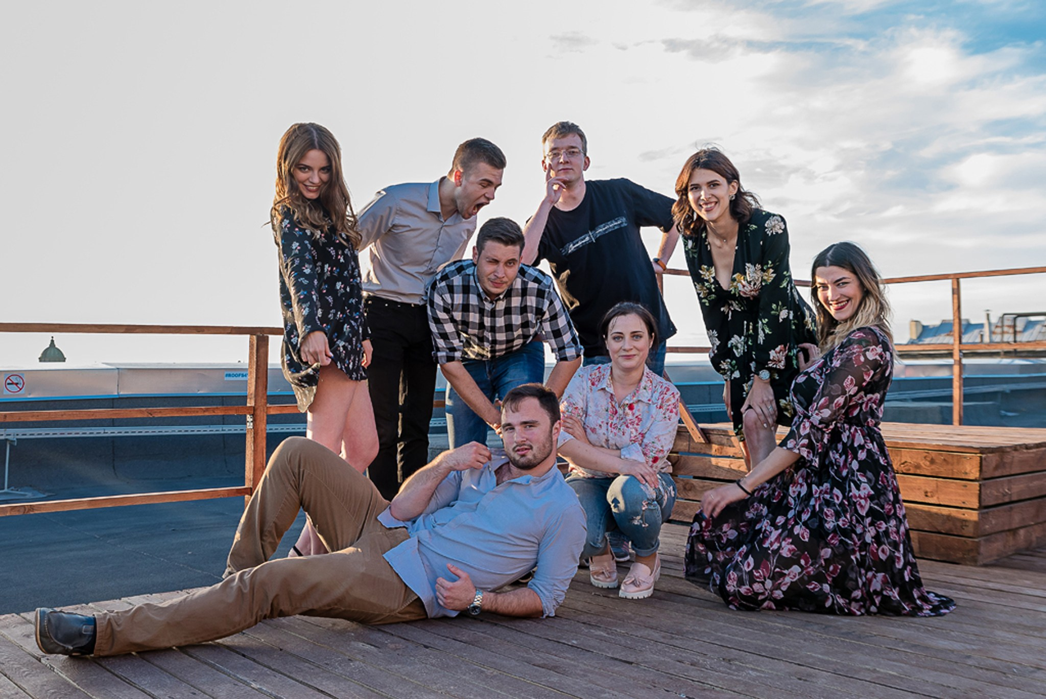 Вечеринка на крыше. Свадебный и семейный фотограф из Санкт-Петербурга Климов Анатолий