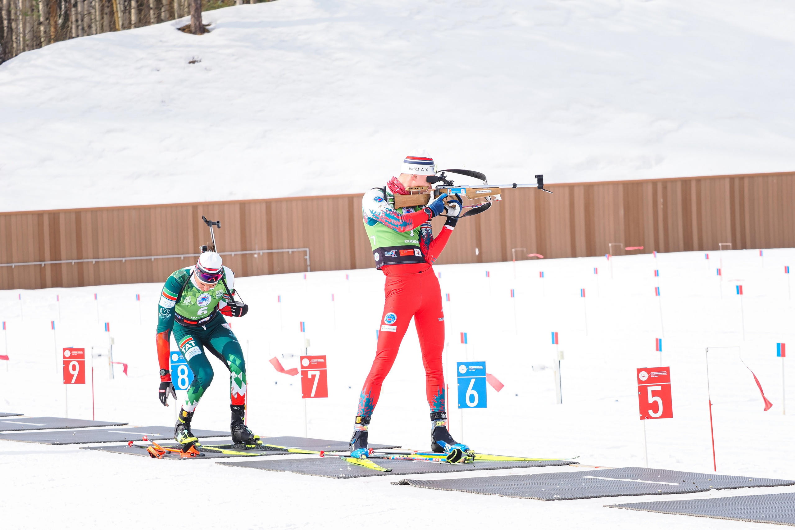 Биатлон / Первенство России. Репортажный фотограф Алексей Козьмин