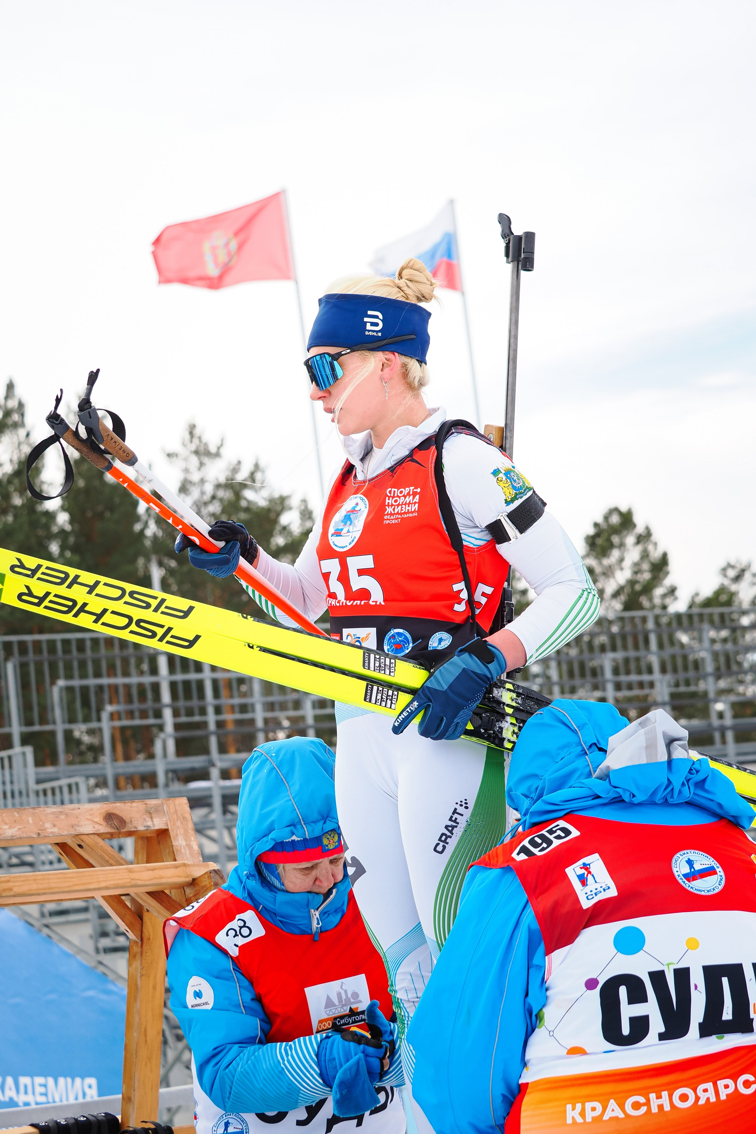 Биатлон / Первенство России. Репортажный фотограф Алексей Козьмин