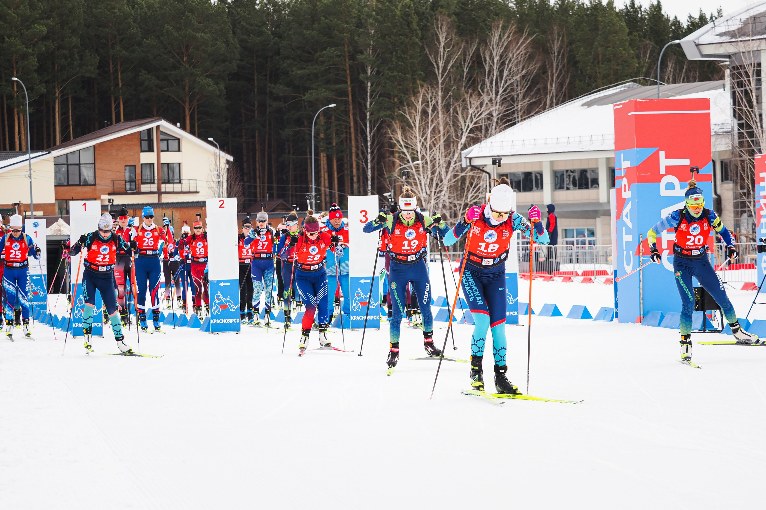 Биатлон / Первенство России. Репортажный фотограф Алексей Козьмин
