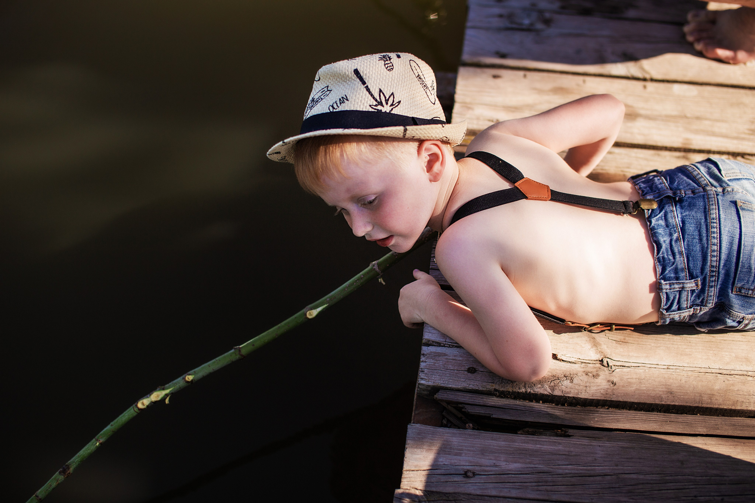 На рыбалке. Семейный фотограф в Саратове