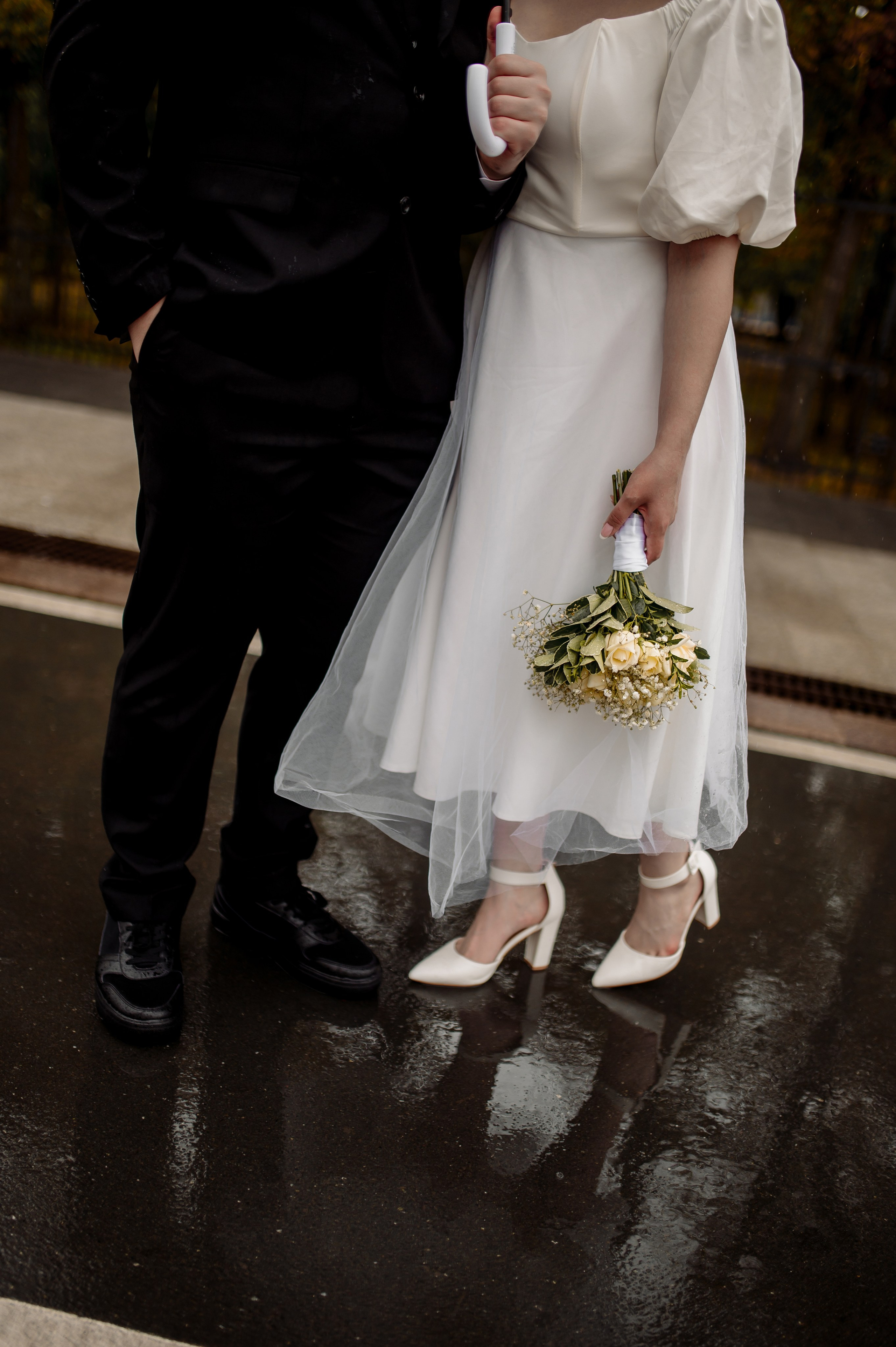 Свадьбная прогулка Кати и Артема. Фотограф Мария Стрелкова