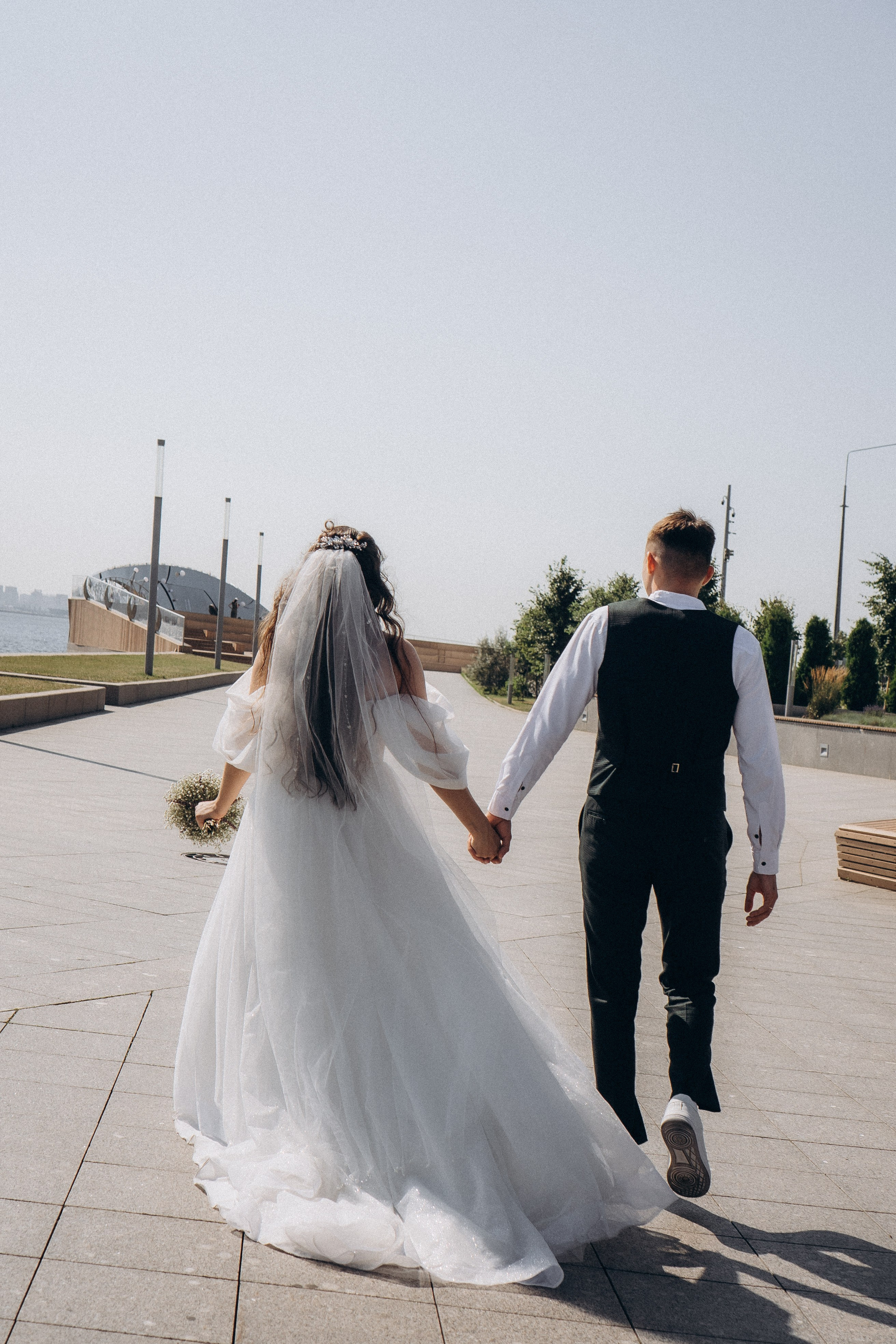 СВАДЕБНАЯ СЬЕМК В ПАРКЕ 300-ЛЕТИЯ. Профессиональный фотограф, Санкт-Петербург — Виктория Богомолова