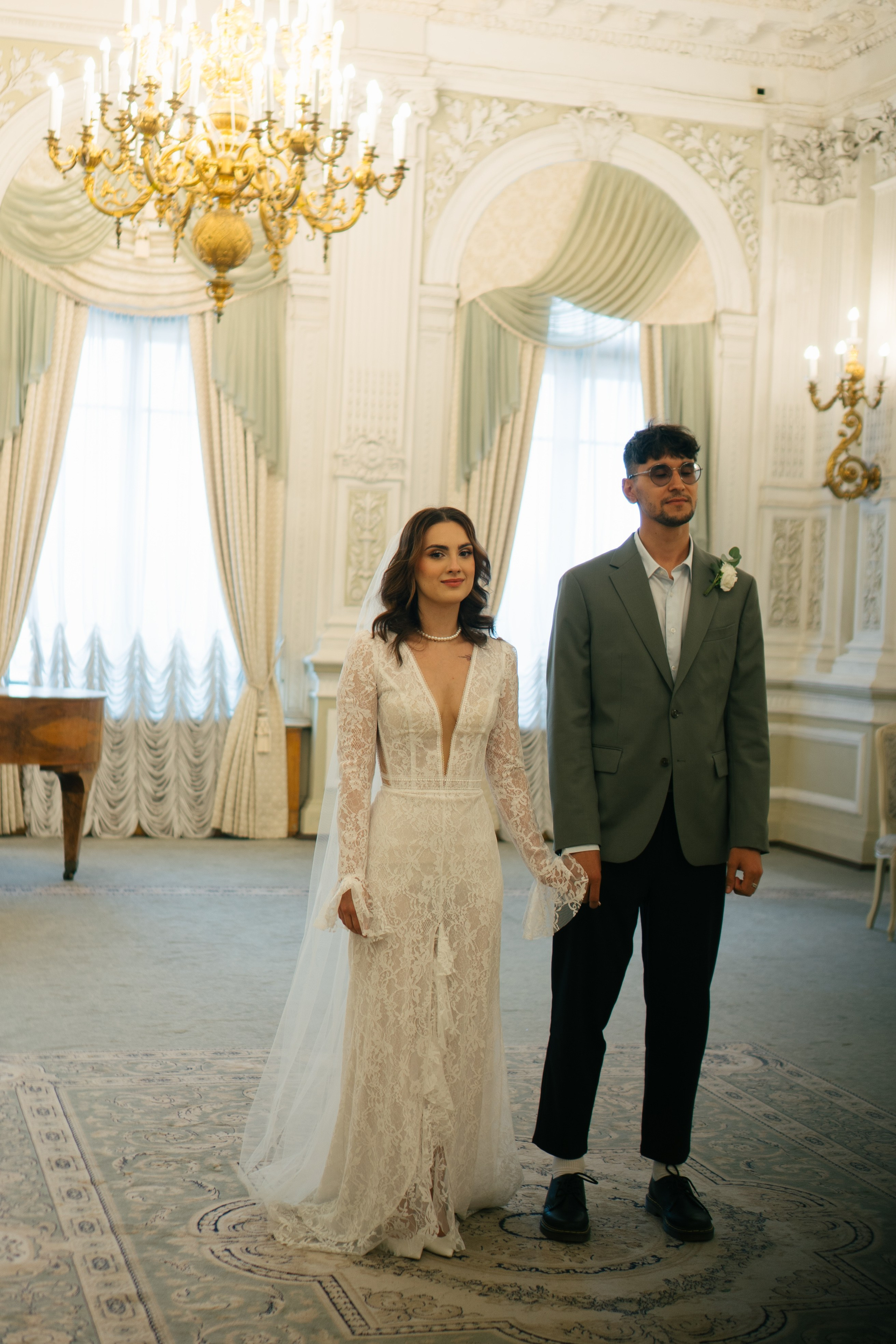 СВАДЕБНАЯ СЬЕМКА В ПЕРВОМ ДВОРЦЕ БРАКОСОЧЕТАНИЯ. Профессиональный фотограф, Санкт-Петербург — Виктория Богомолова