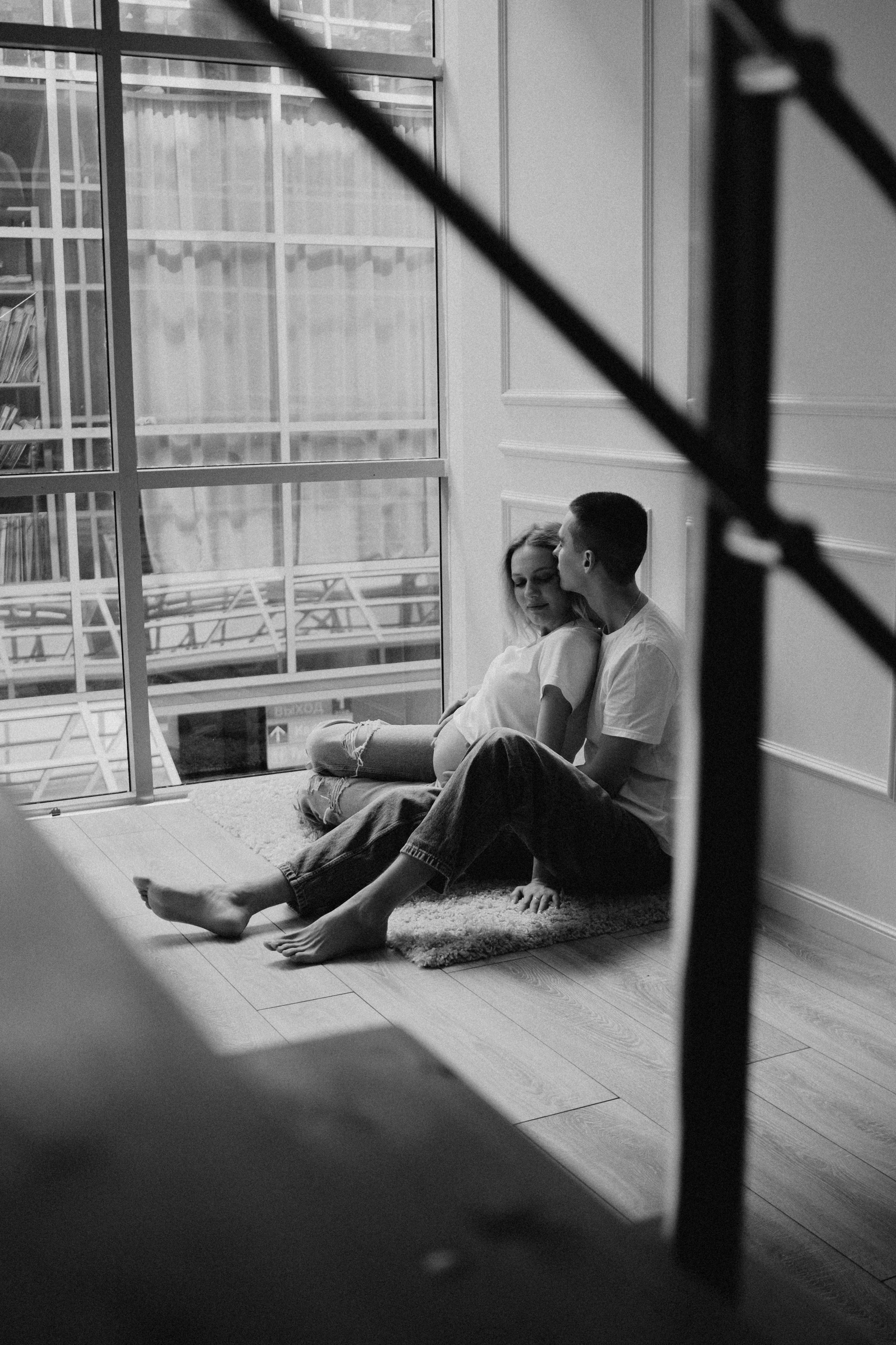 Съемка беременности с мужем. Семейный видеограф в Москве Руслана Синицына