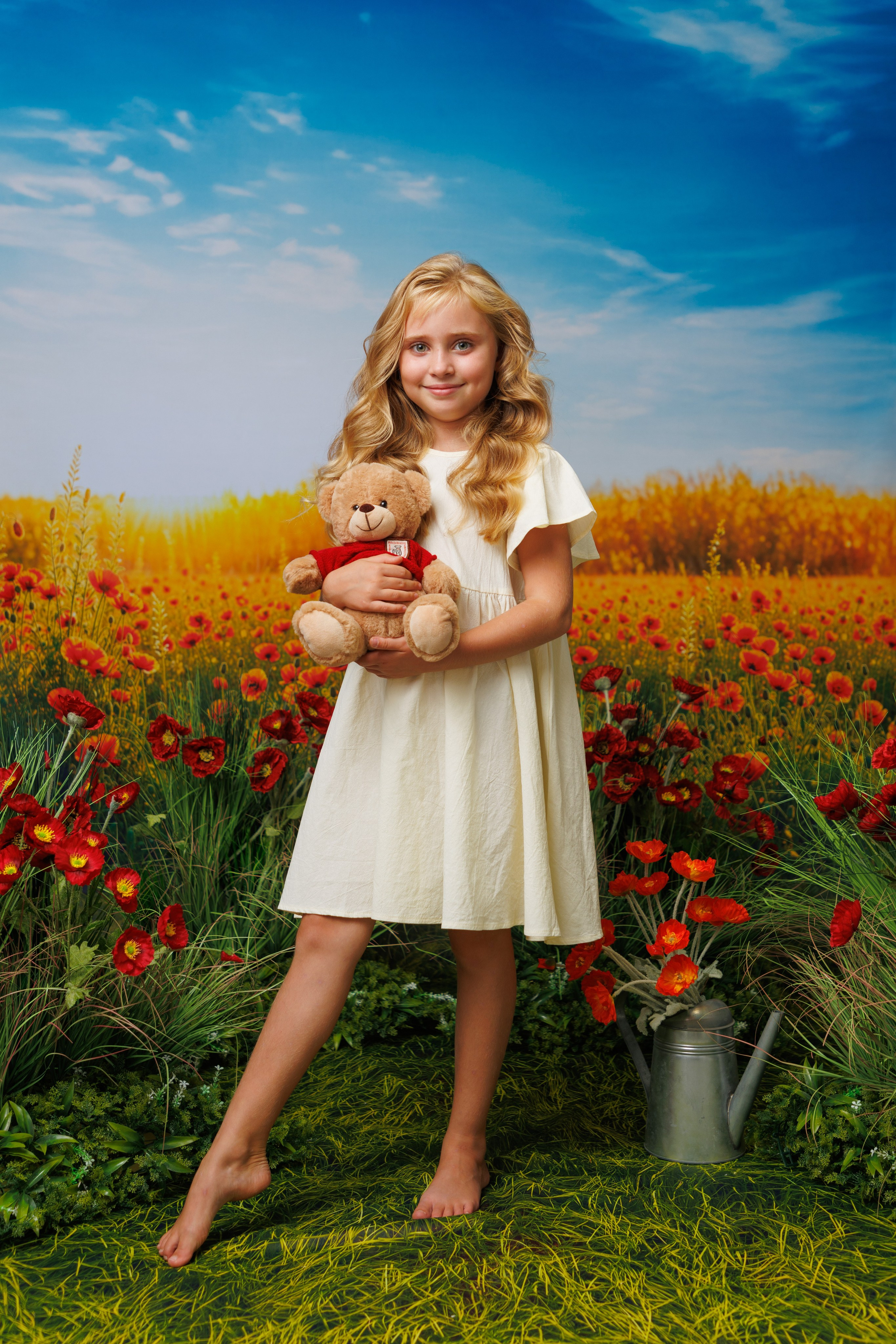 Маки. Детская фотостудия Москва