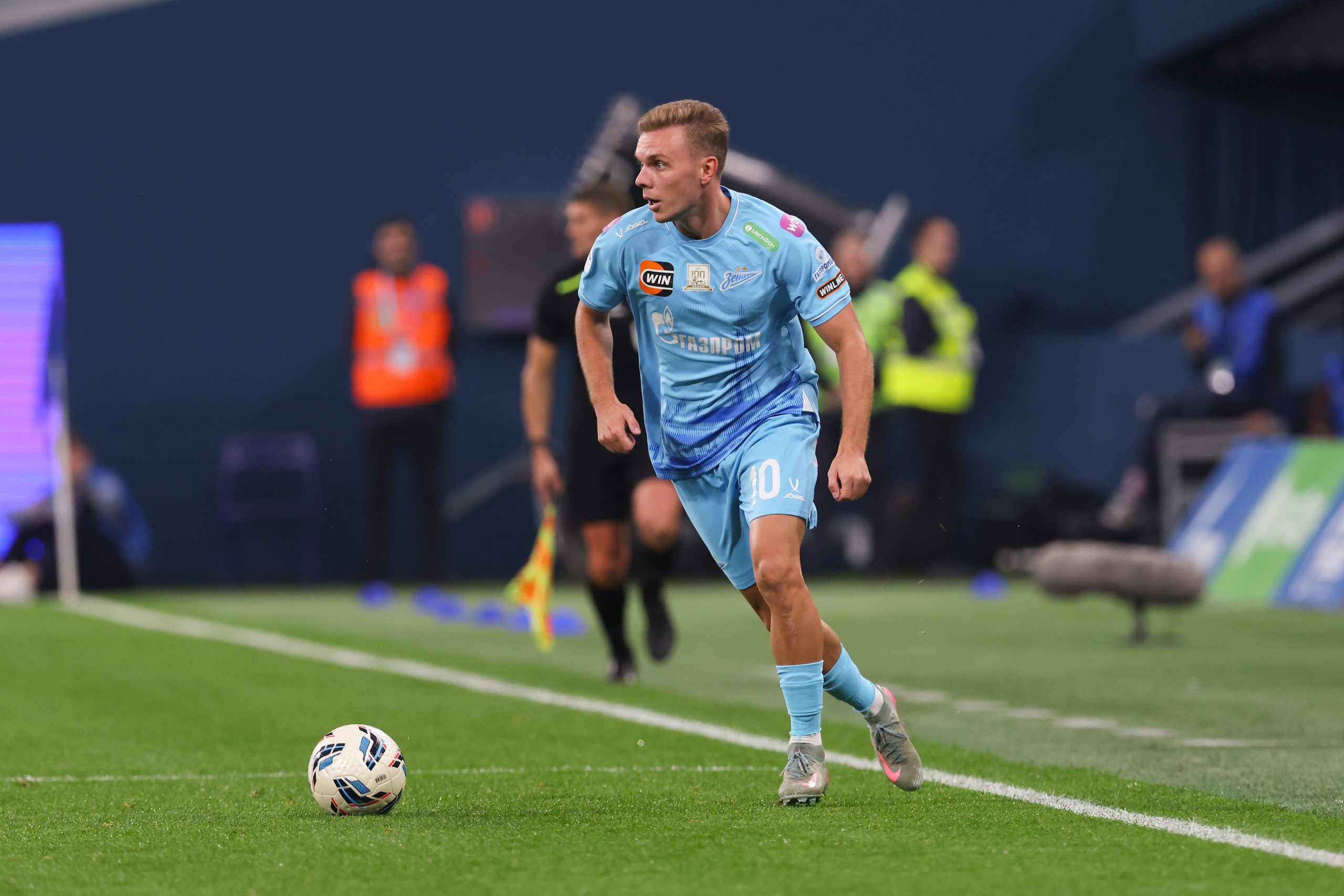 ФК «Зенит» — ФК «Пари НН» 30.08.2025. Спортивный и репортажный фотограф Антон Тереханов