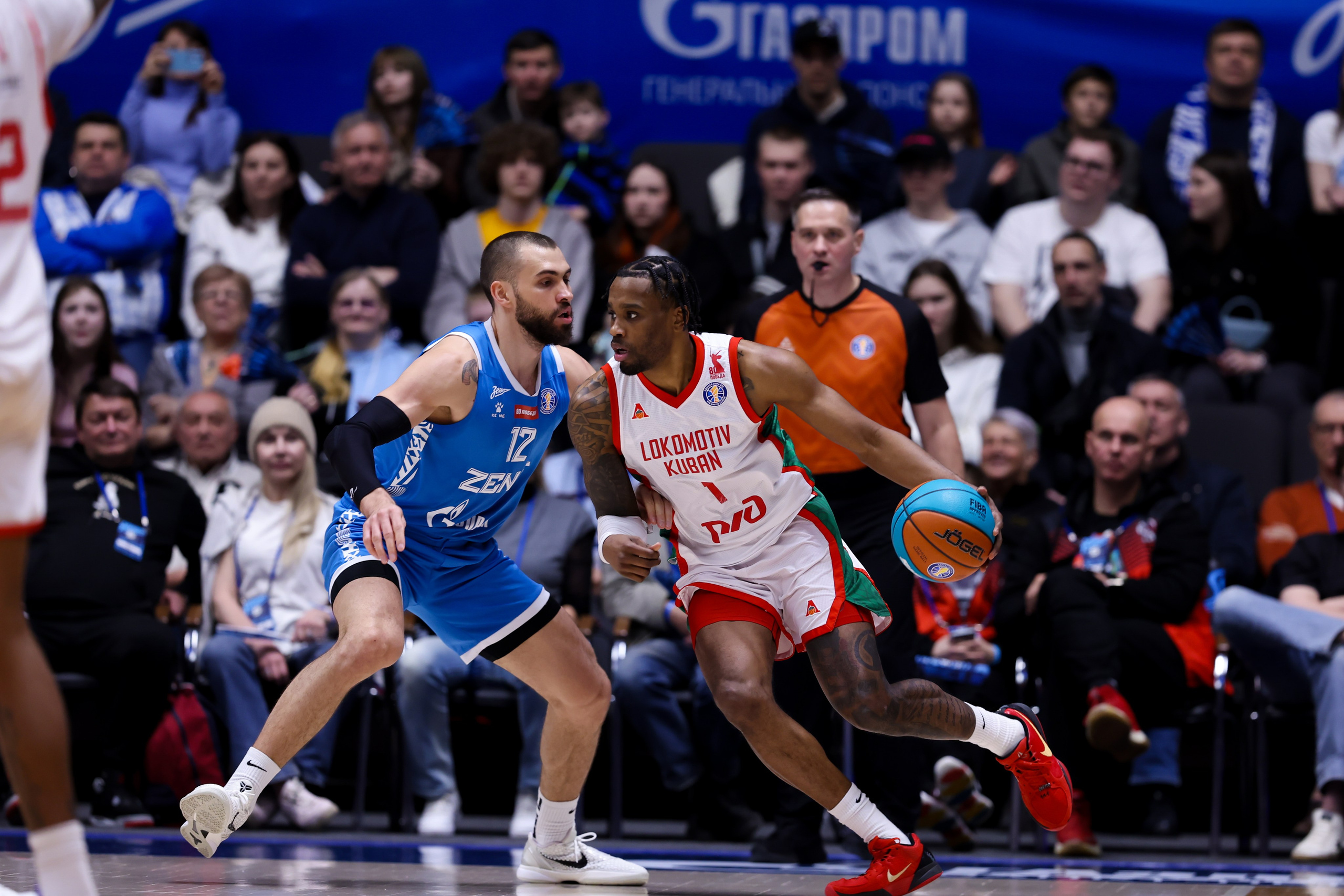 БК Зенит — БК Локомотив-Кубань 07.05.2025. Спортивный и репортажный фотограф Антон Тереханов
