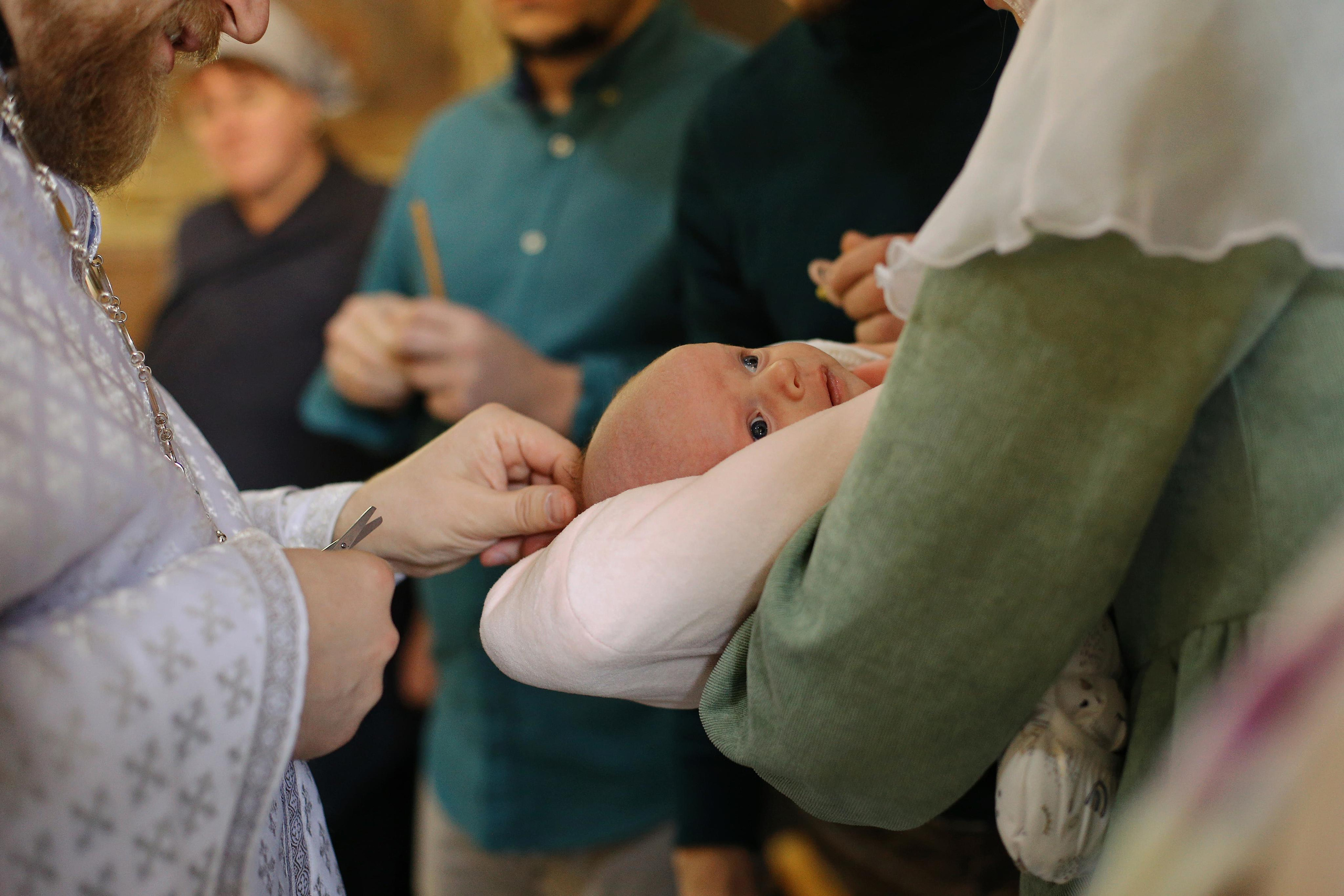 Таинство Крещения. Профессиональный фотограф в Подольске Елена Локтионова