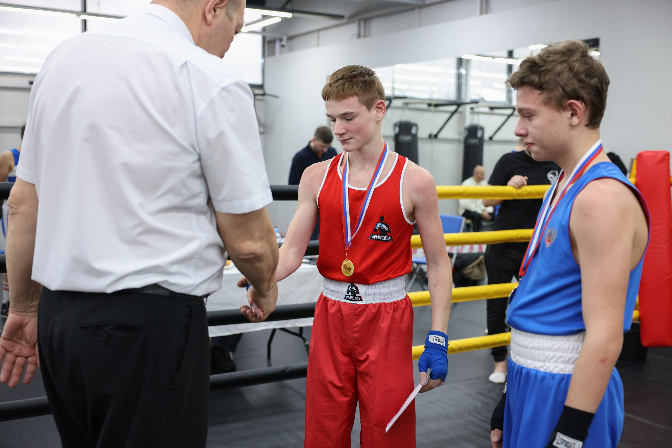 Открытый ринг «кубок ООО «ТЭК НеваСпецТяж». Фотограф Александр Заломаев