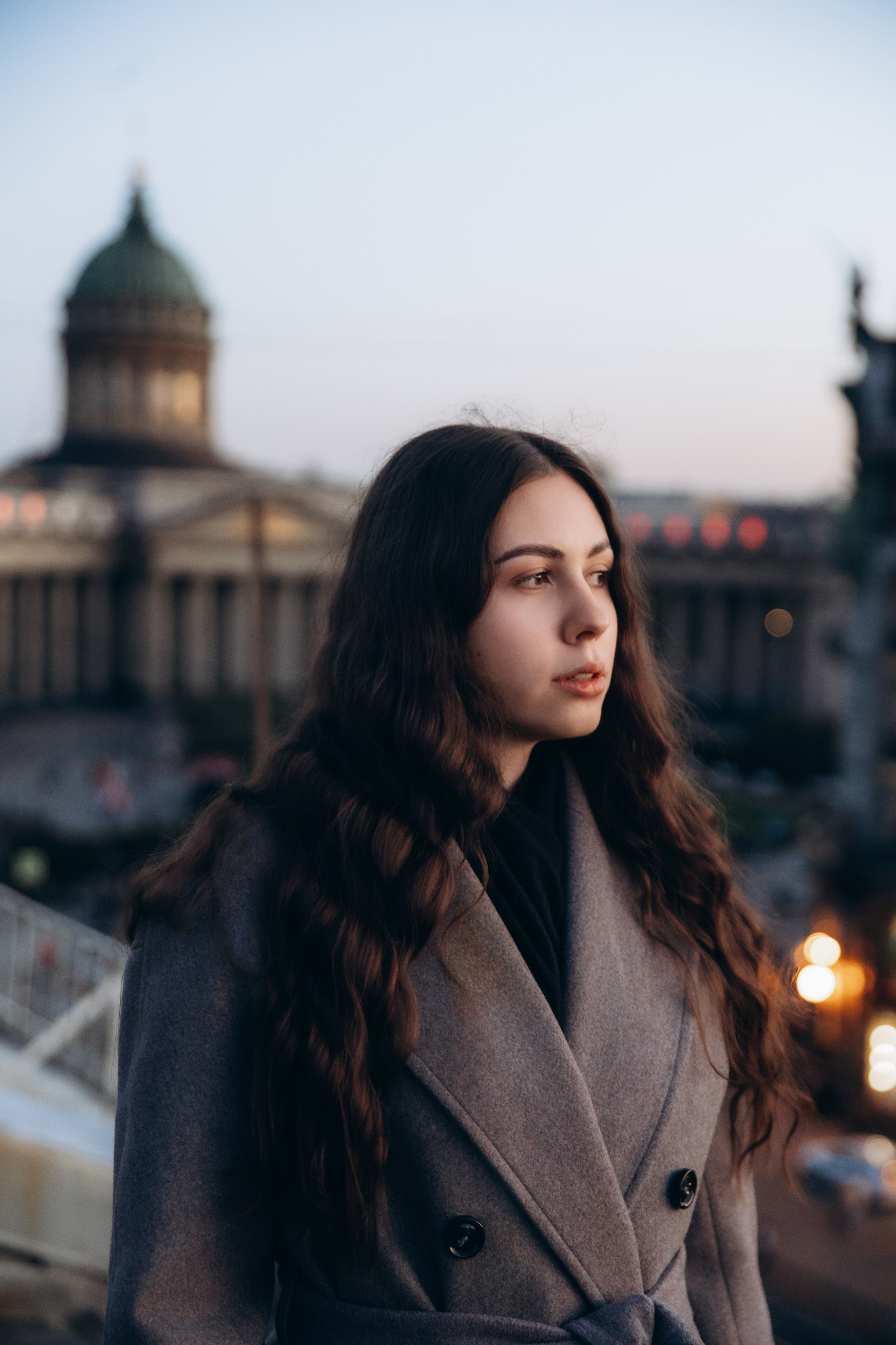 Фотосессия на крыше. Фотограф в Санкт-Петербурге Разиля Идиятуллина