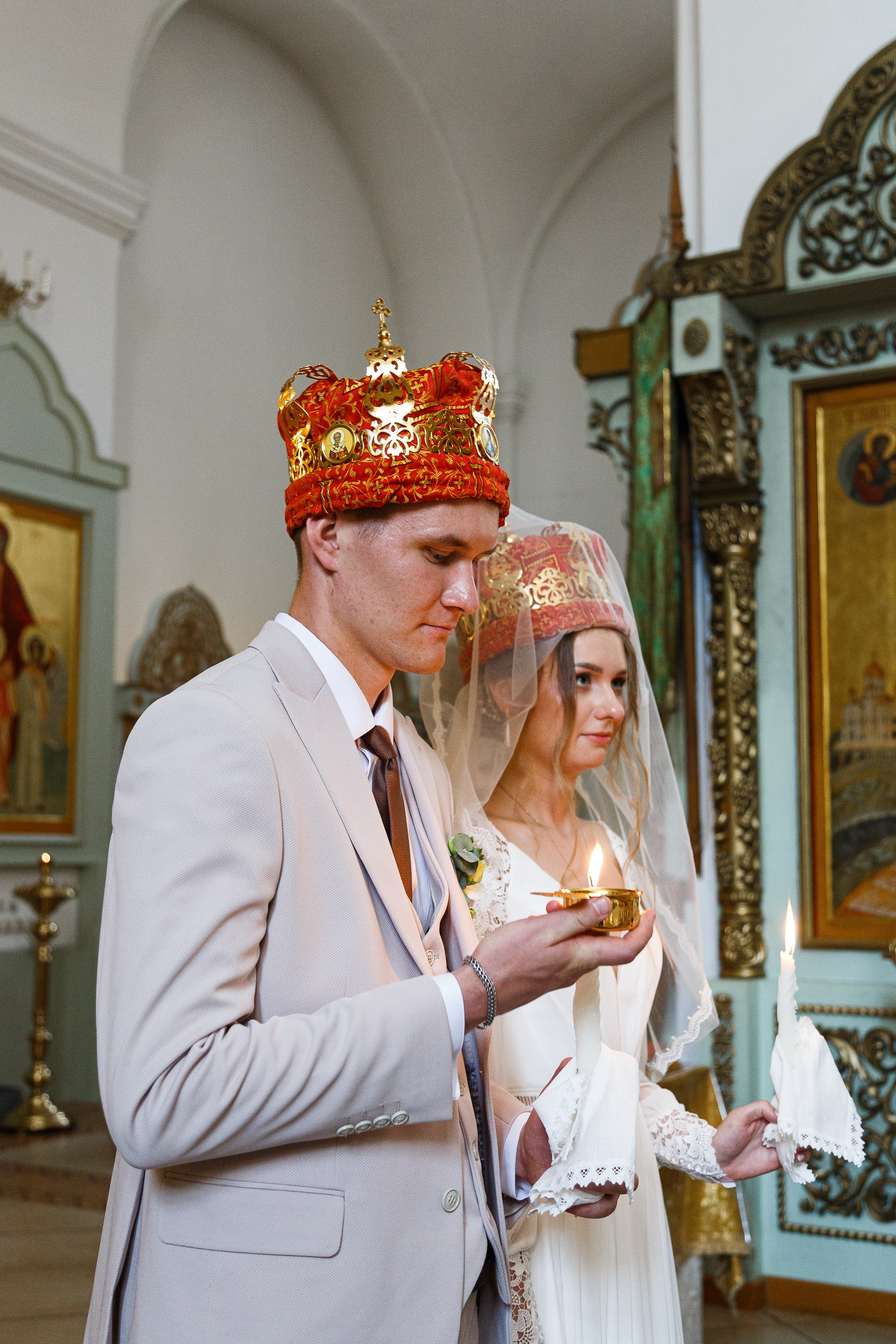 Венчание в храме Живоначальной Троицы на Шаболовке