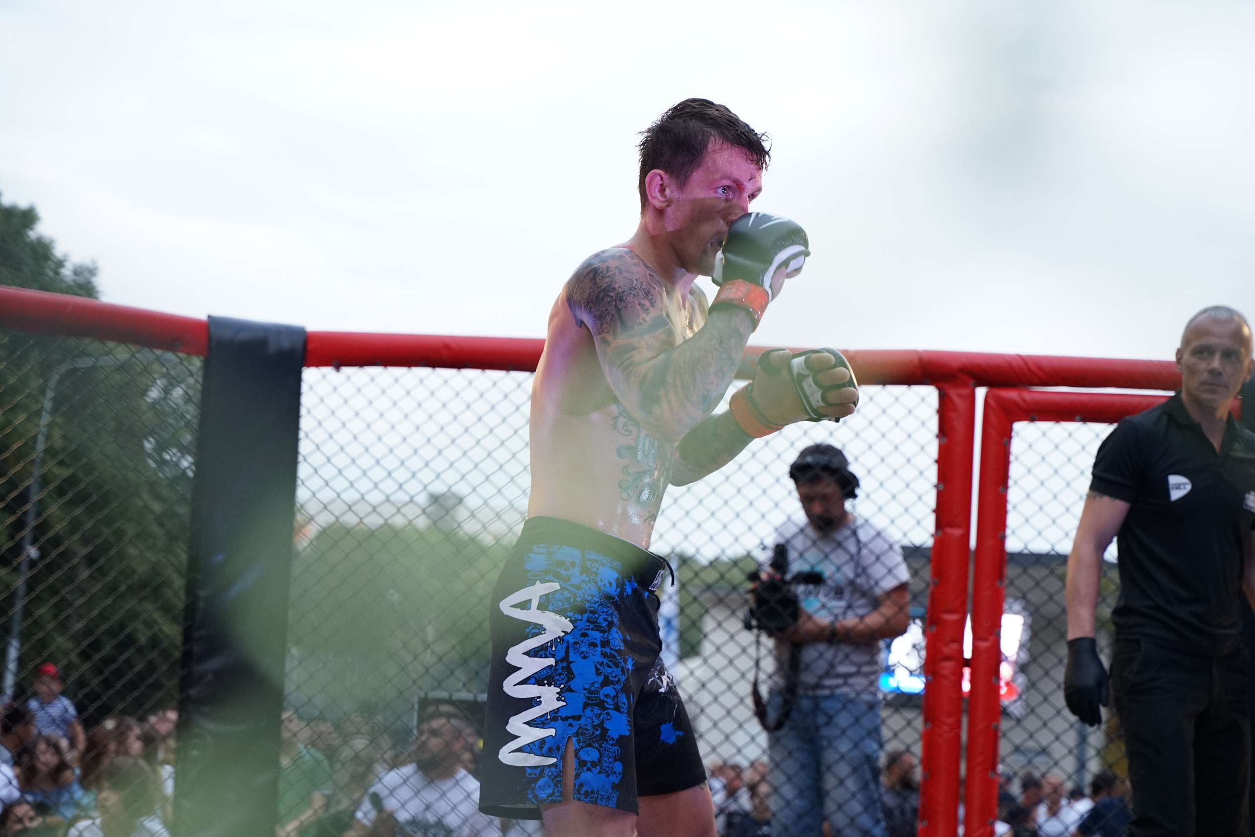 Вечер боев в ЦПКиО. Фотограф Надежда Погребняк | Рязань | Москва