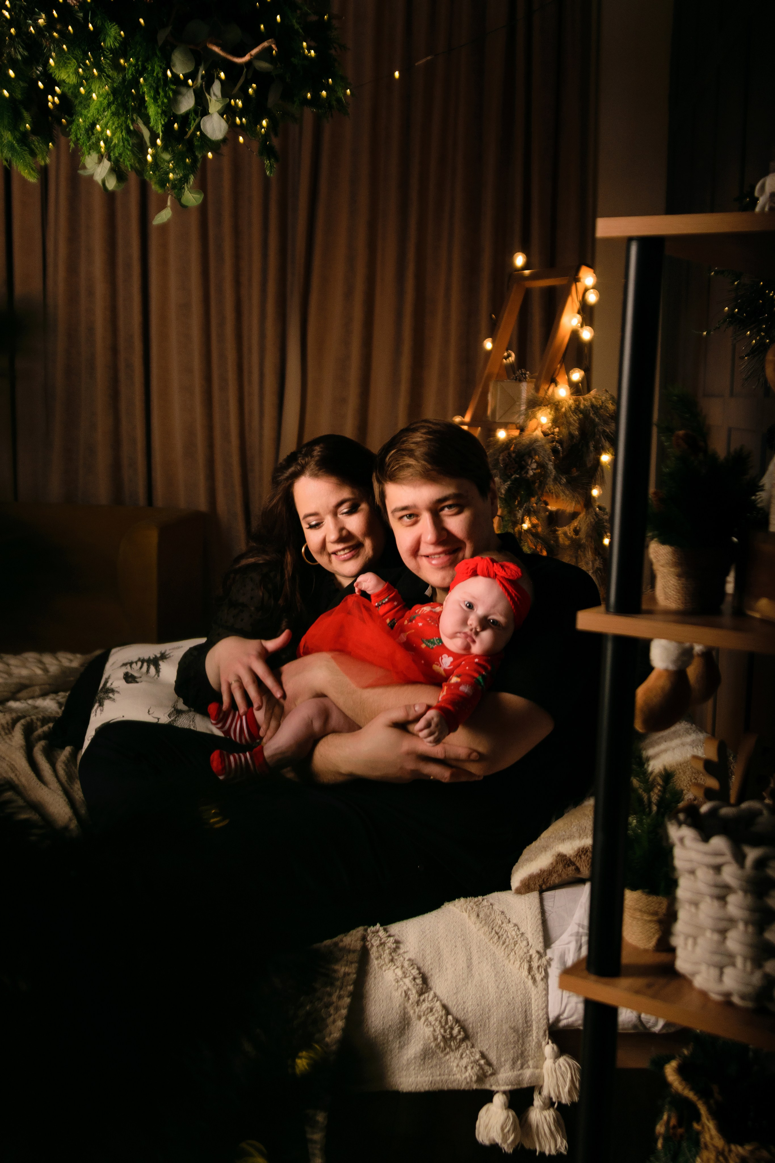 Семейная новогодняя фотосесиия. Ада Колесова newborn фотограф, детский и семейный фотограф, в ожидании чуда