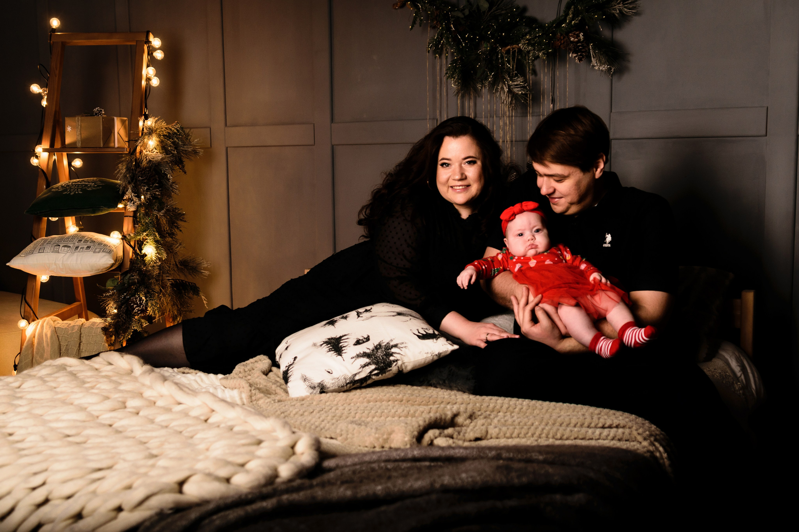 Семейная новогодняя фотосесиия. Ада Колесова newborn фотограф, детский и семейный фотограф, в ожидании чуда