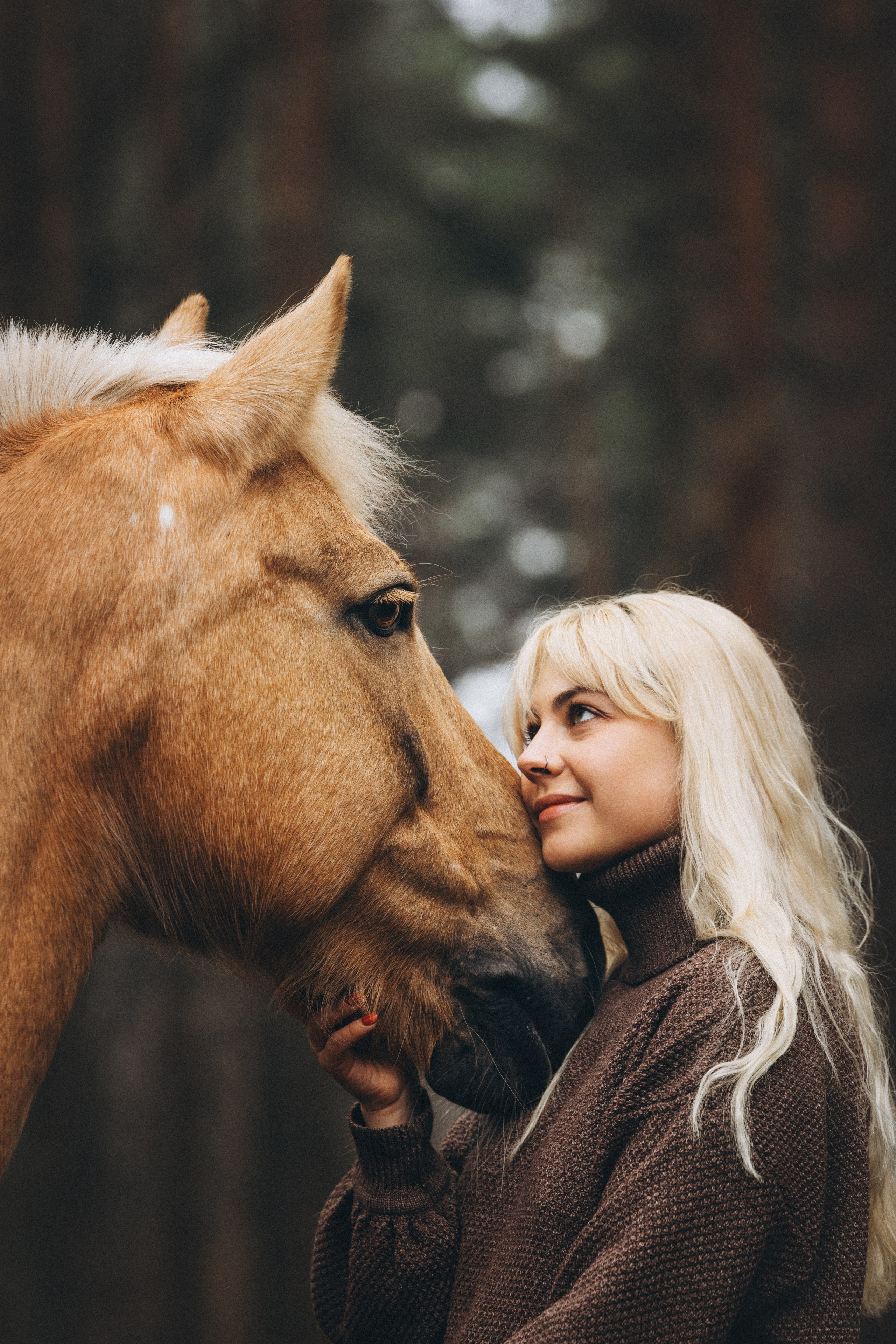 Настя и Люся. Фотограф анималист Осипчикова Мария
