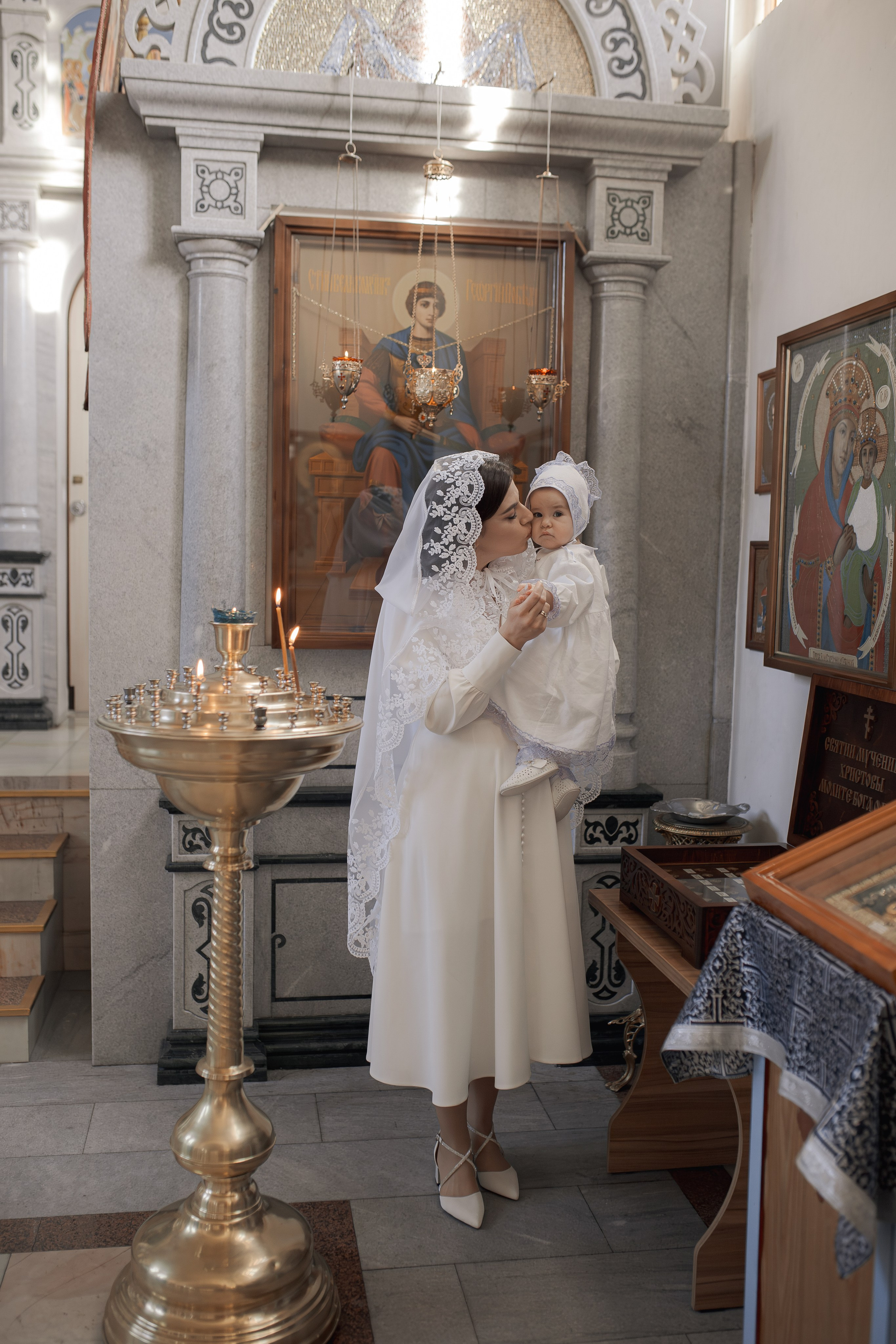 Крещение Вироники. Фотограф на Крещение и Венчание в Ташкенте