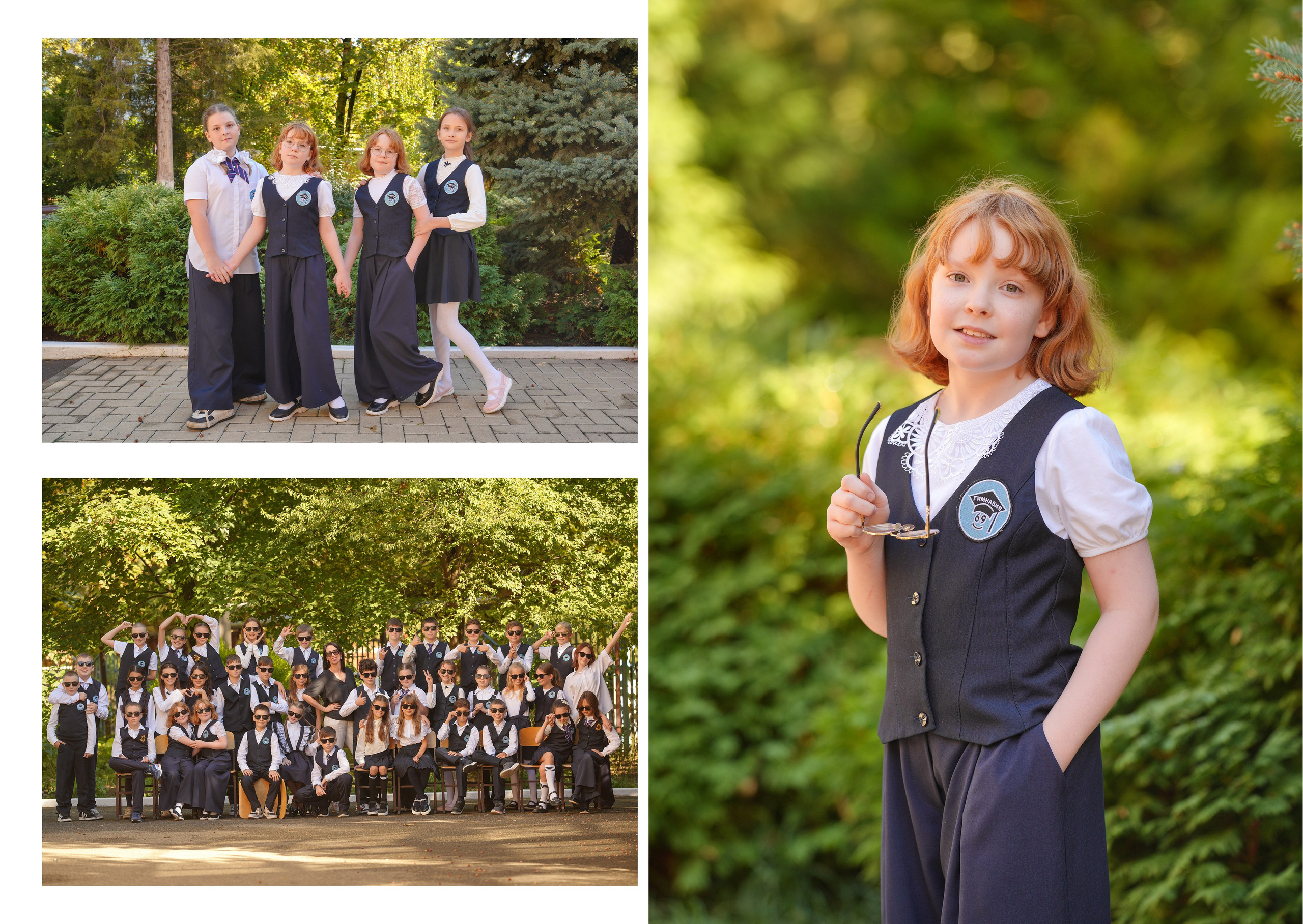 ГИМНАЗИЯ 69 4 Д. Красивый выпускной альбом в Краснодаре