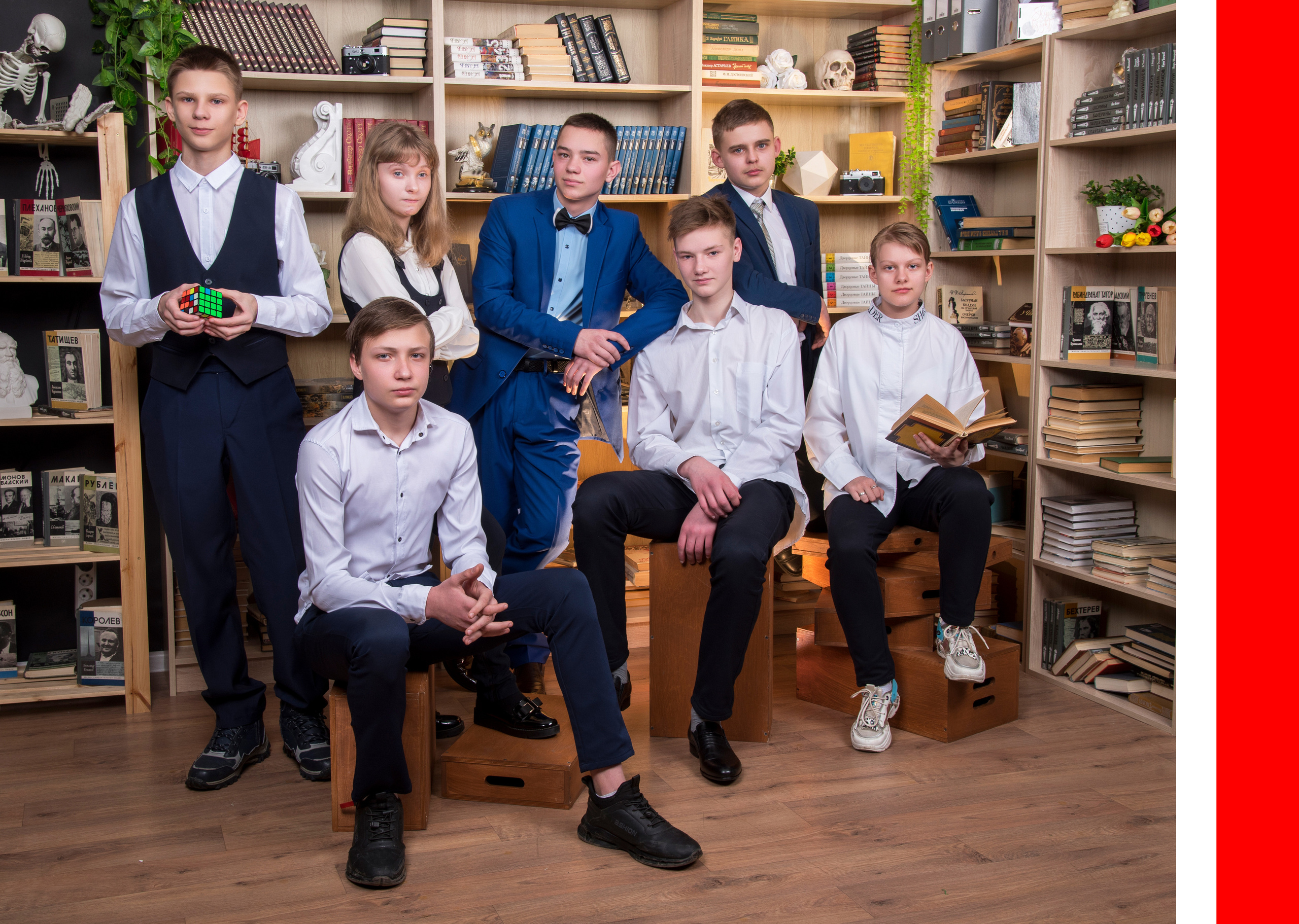 21 школа 9 Б класс г. Канск. Студия выпускных альбомов VeryBook ®