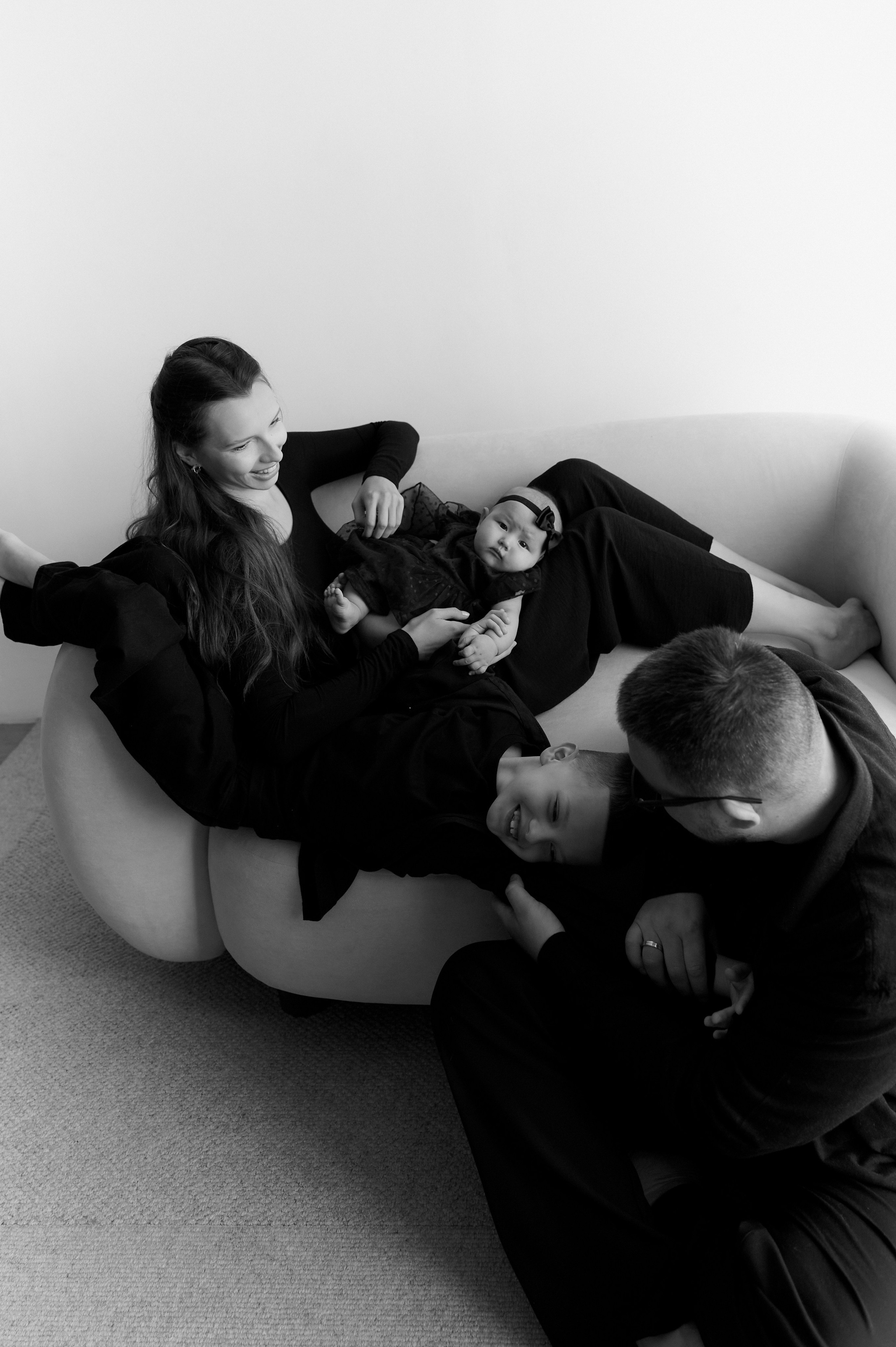 Лиза и ее семья. Фотограф Регина С