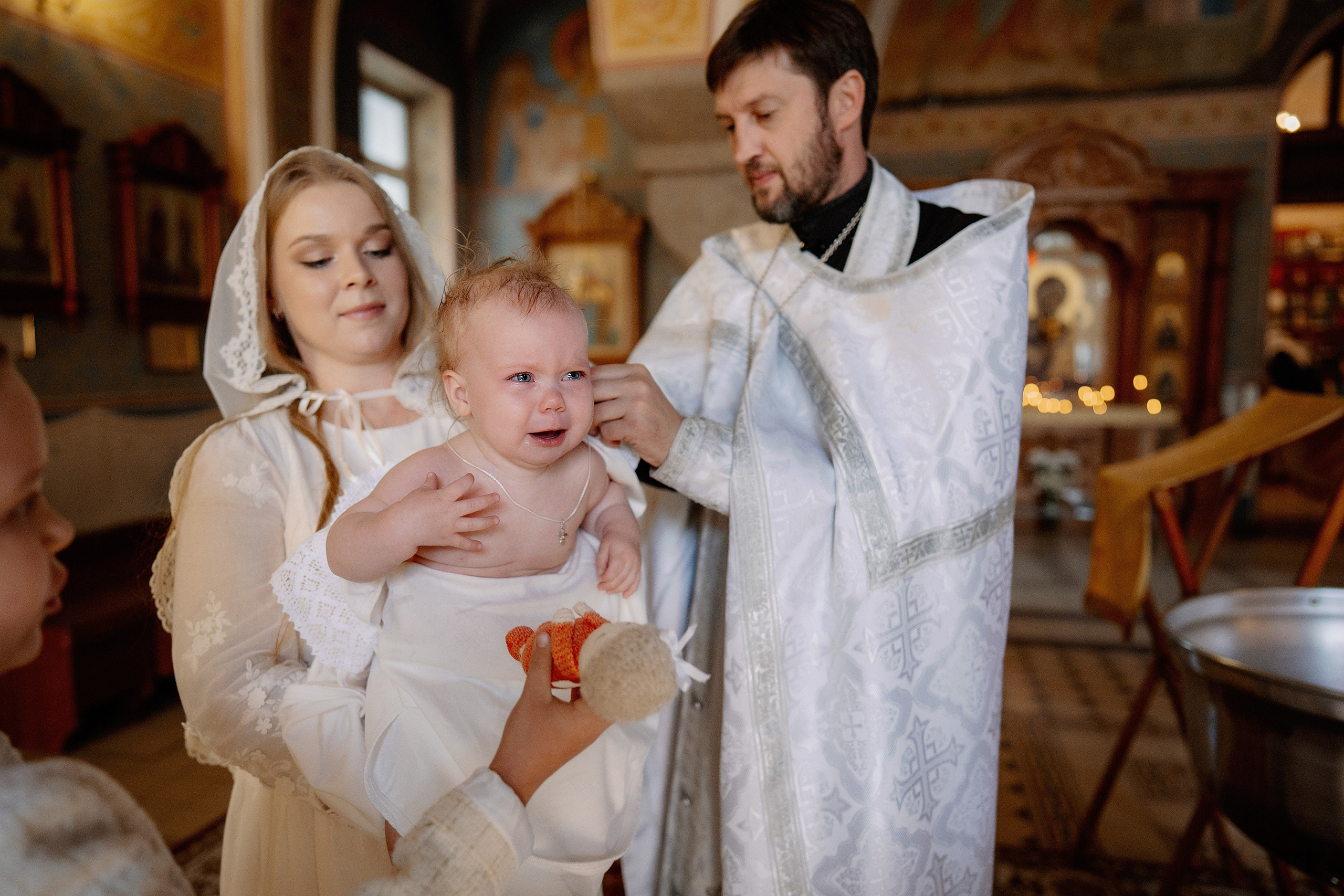 Крещение Красимиры. Фотограф на Крещение и Венчание в Красноярске Рамазанова Юлия