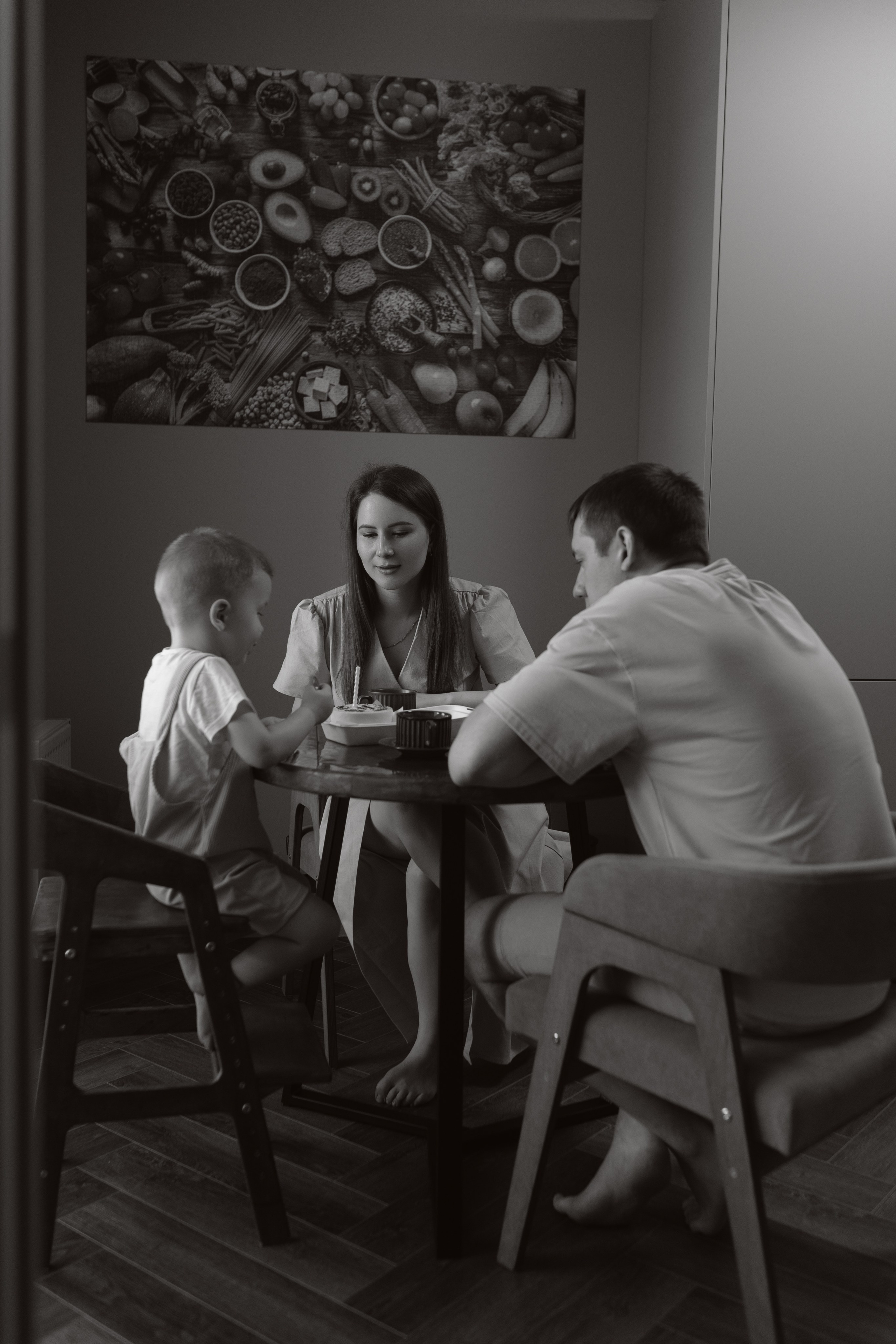 Алена, Владимир и Миша. Фотограф Алина Кучумова