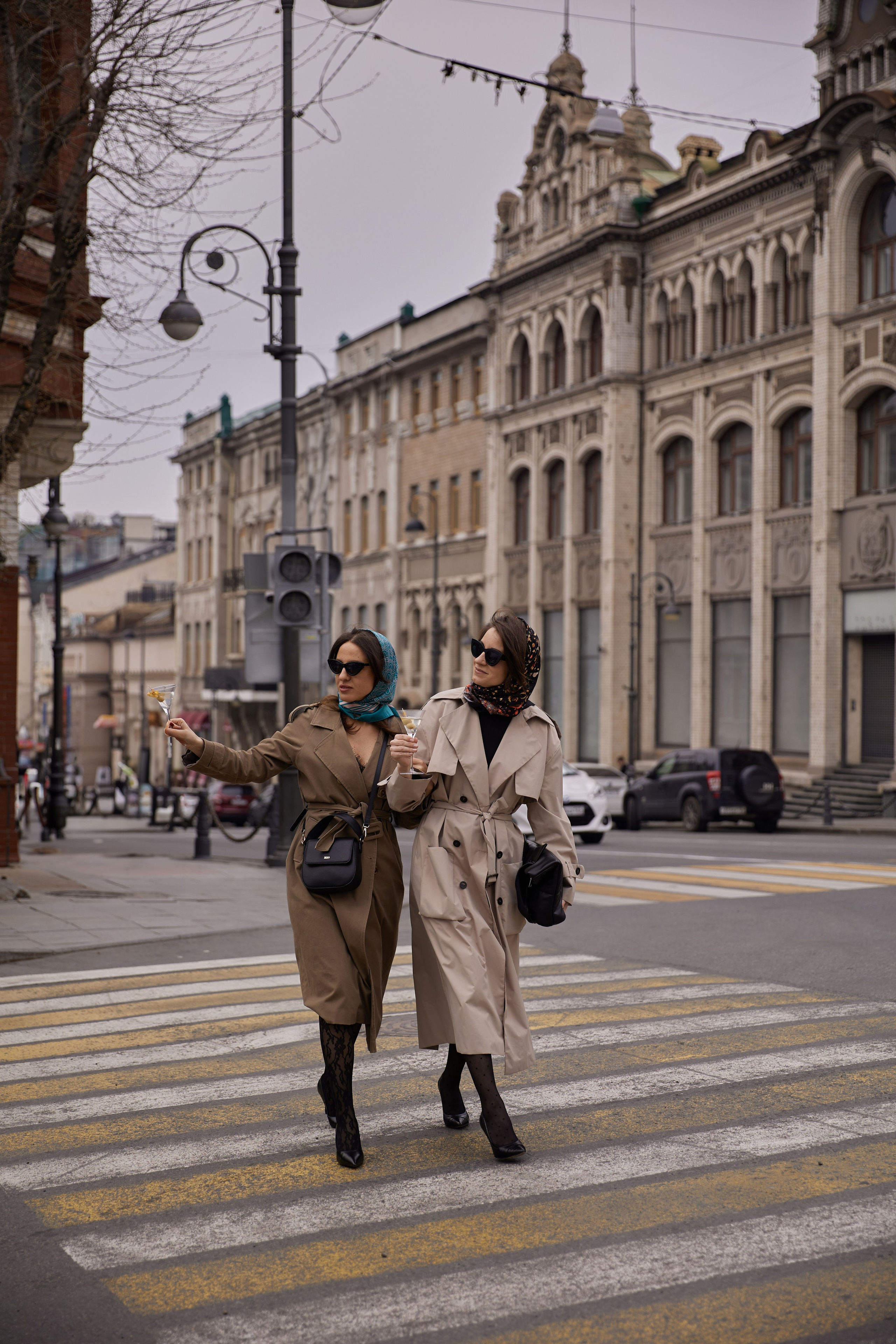Фотопрогулка Марины и Александры. Фотограф женского портрета, беременности и материнства Харькова Елена