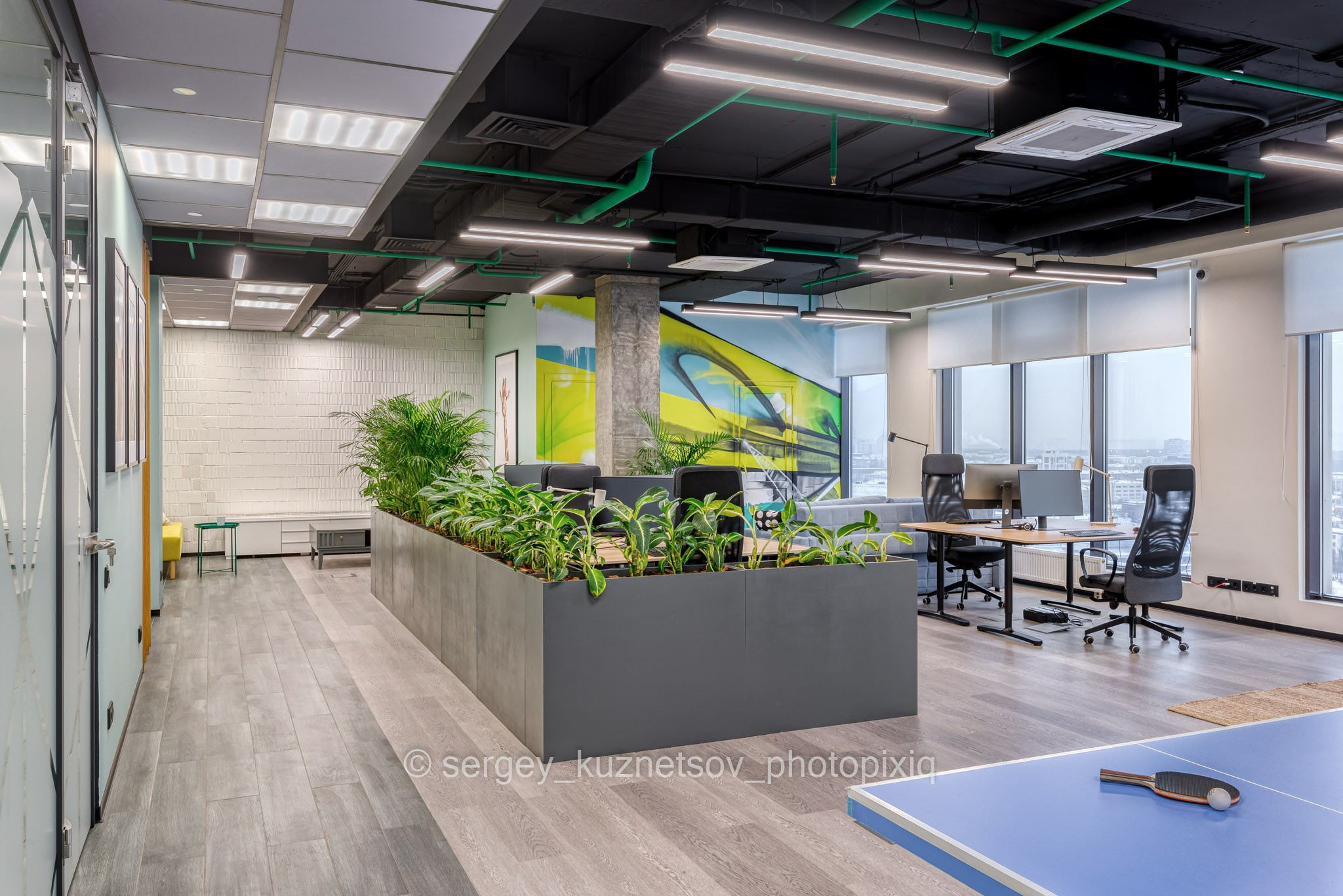 Съёмка интерьера офиса для портфолио ST-buro. Интерьерная съёмка и виртуальные туры — Интерьерный фотограф Кузнецов Сергей (photopixiq)