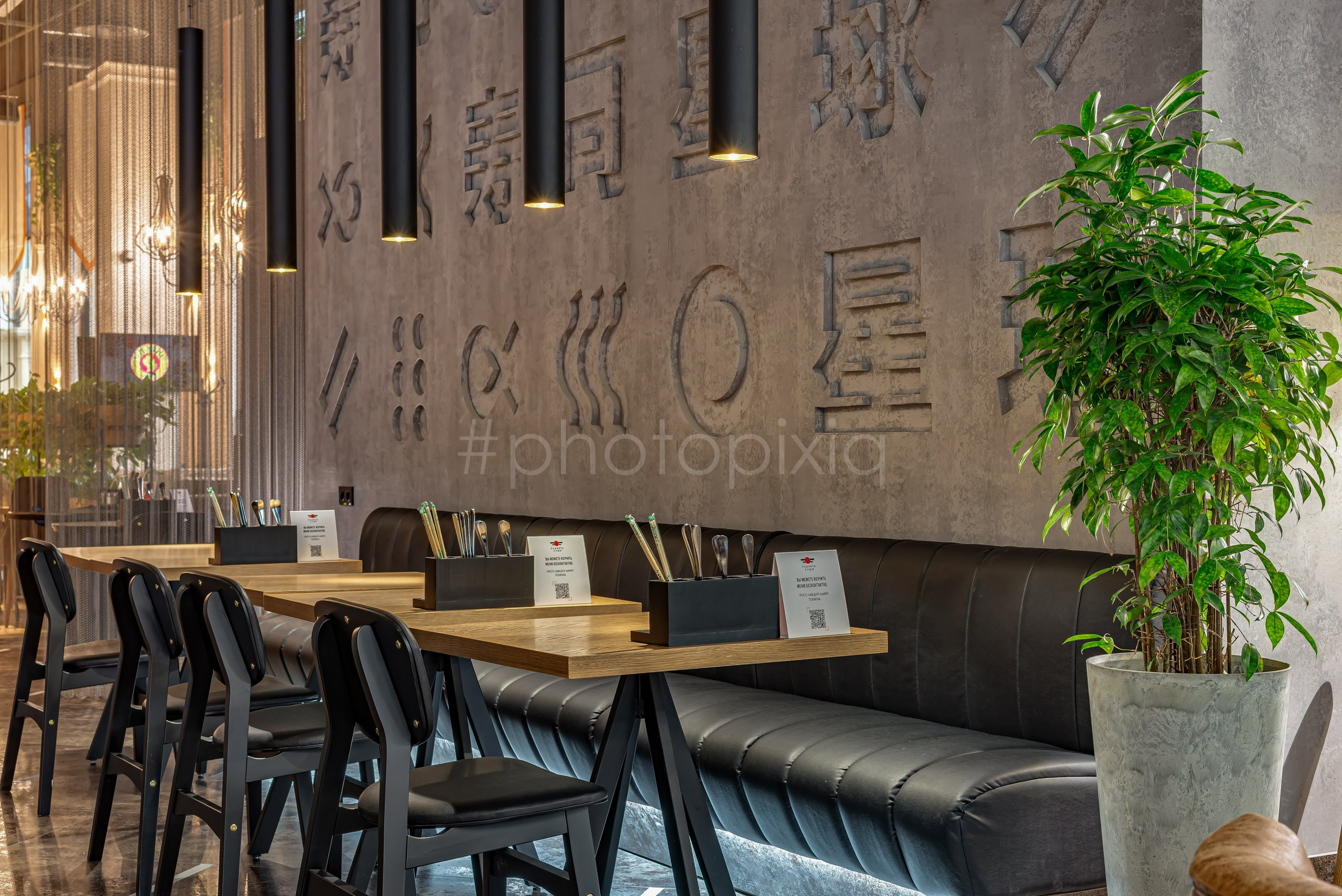 Фотосъёмка ресторанов IL Патио и Планета Суши. Интерьерная съёмка и виртуальные туры — Интерьерный фотограф Кузнецов Сергей (photopixiq)