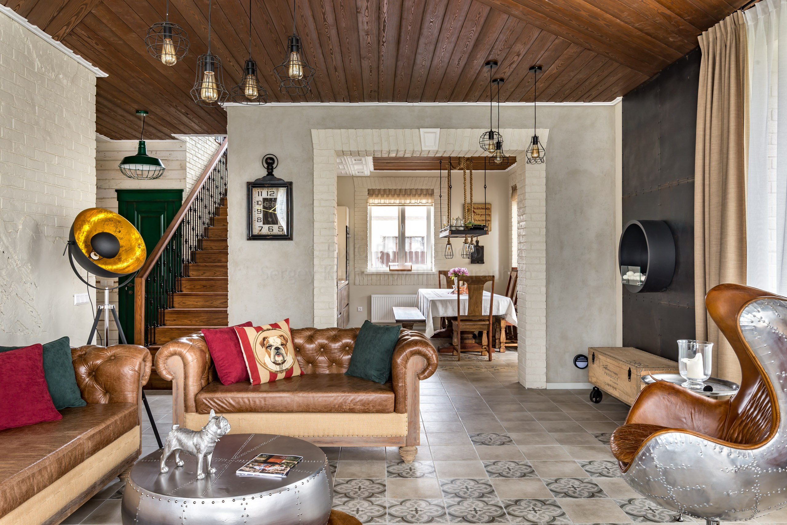 Съёмка загородного дома для портфолио дизайнера. Интерьерная съёмка и виртуальные туры — Интерьерный фотограф Кузнецов Сергей (photopixiq)