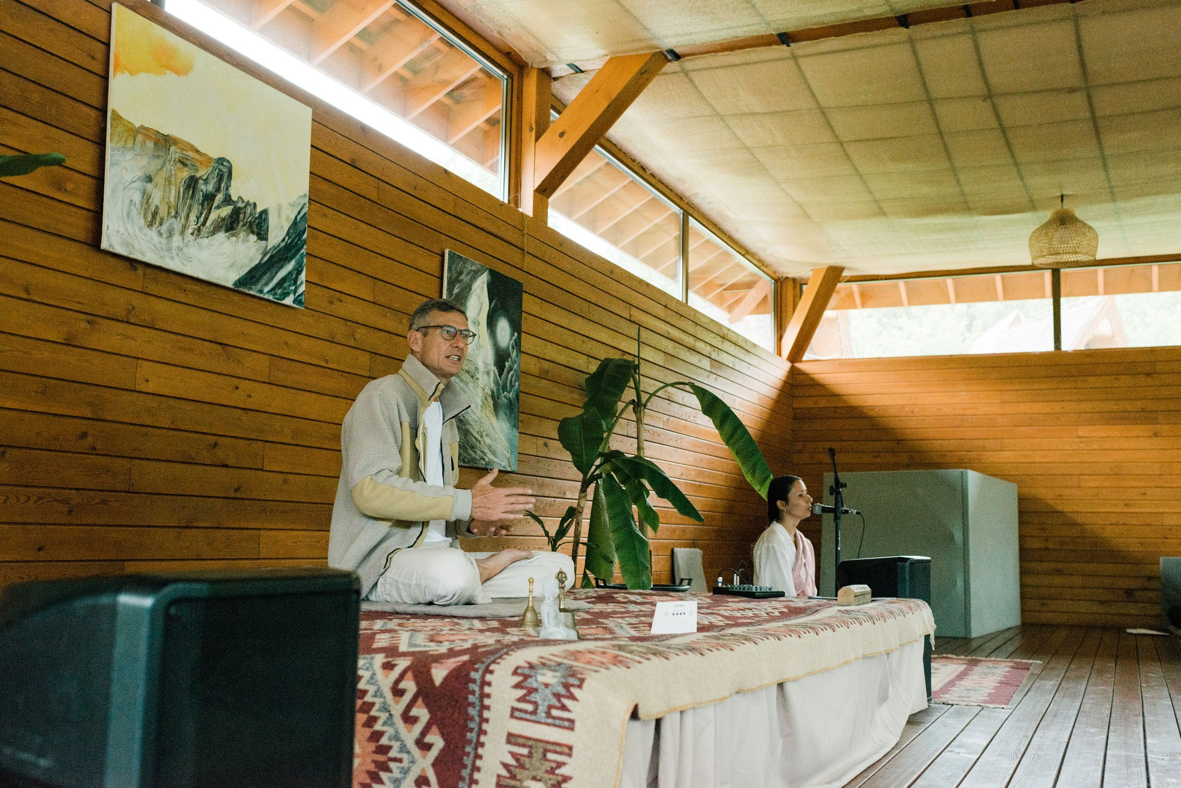 Дана / Ретрит-Випассана с Энтони Марквеллом. Фотограф Алутера Ирина