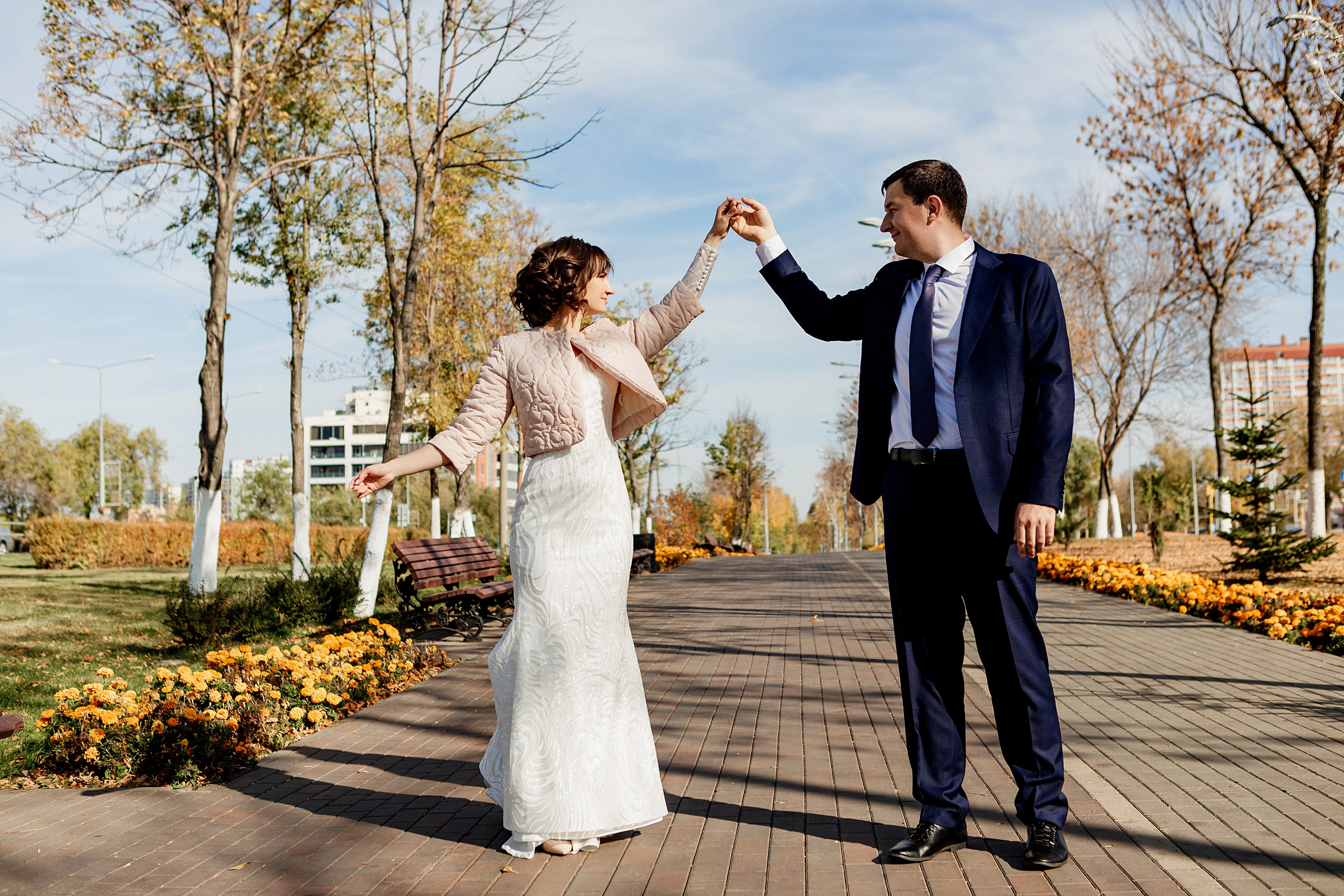 Осенняя свадьба. Семейный фотограф Владимир Просвиркин. г. Самара