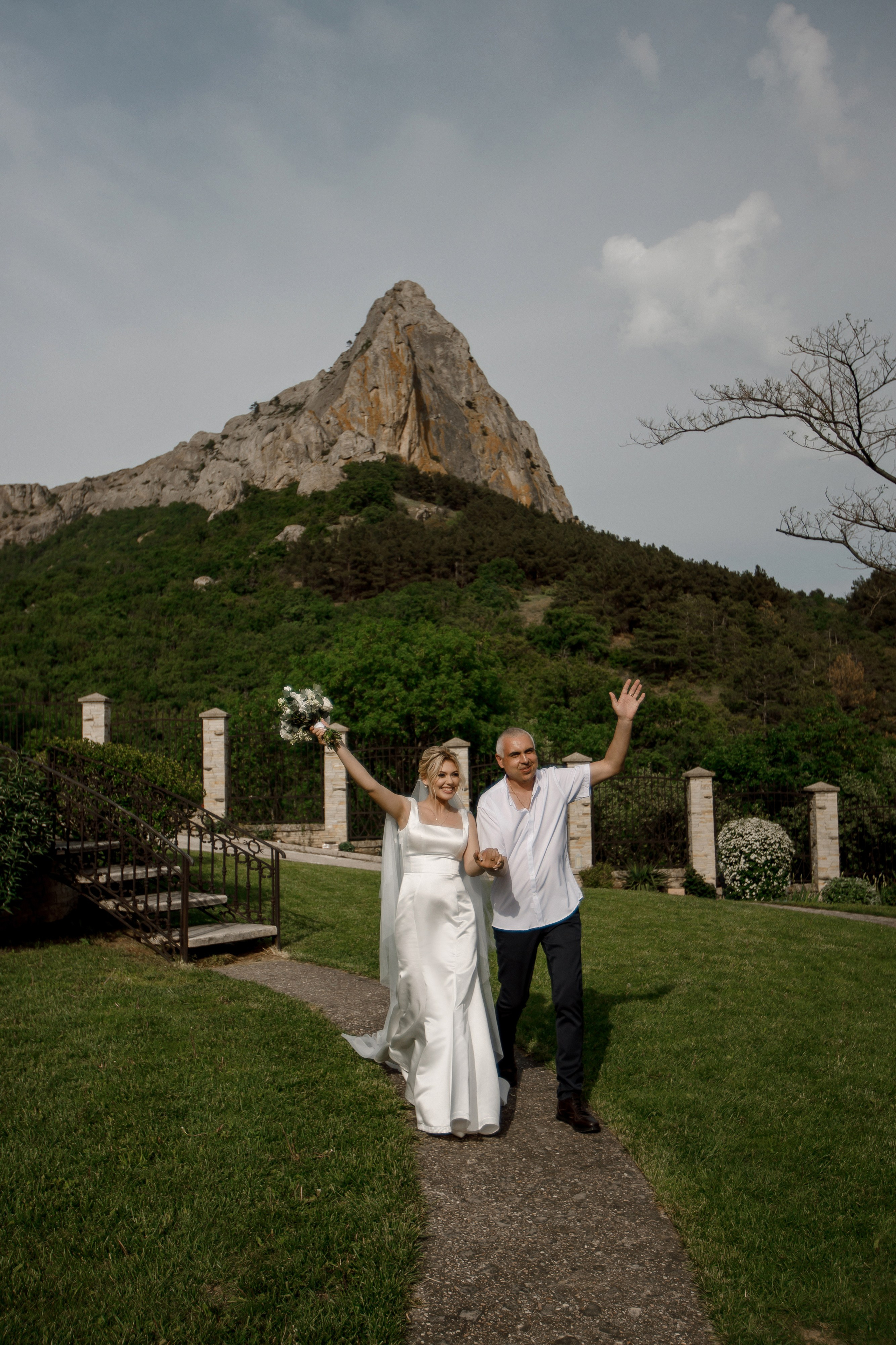 Денис и Алина. Белый замок. Фотограф Анна Лейман. Севастополь