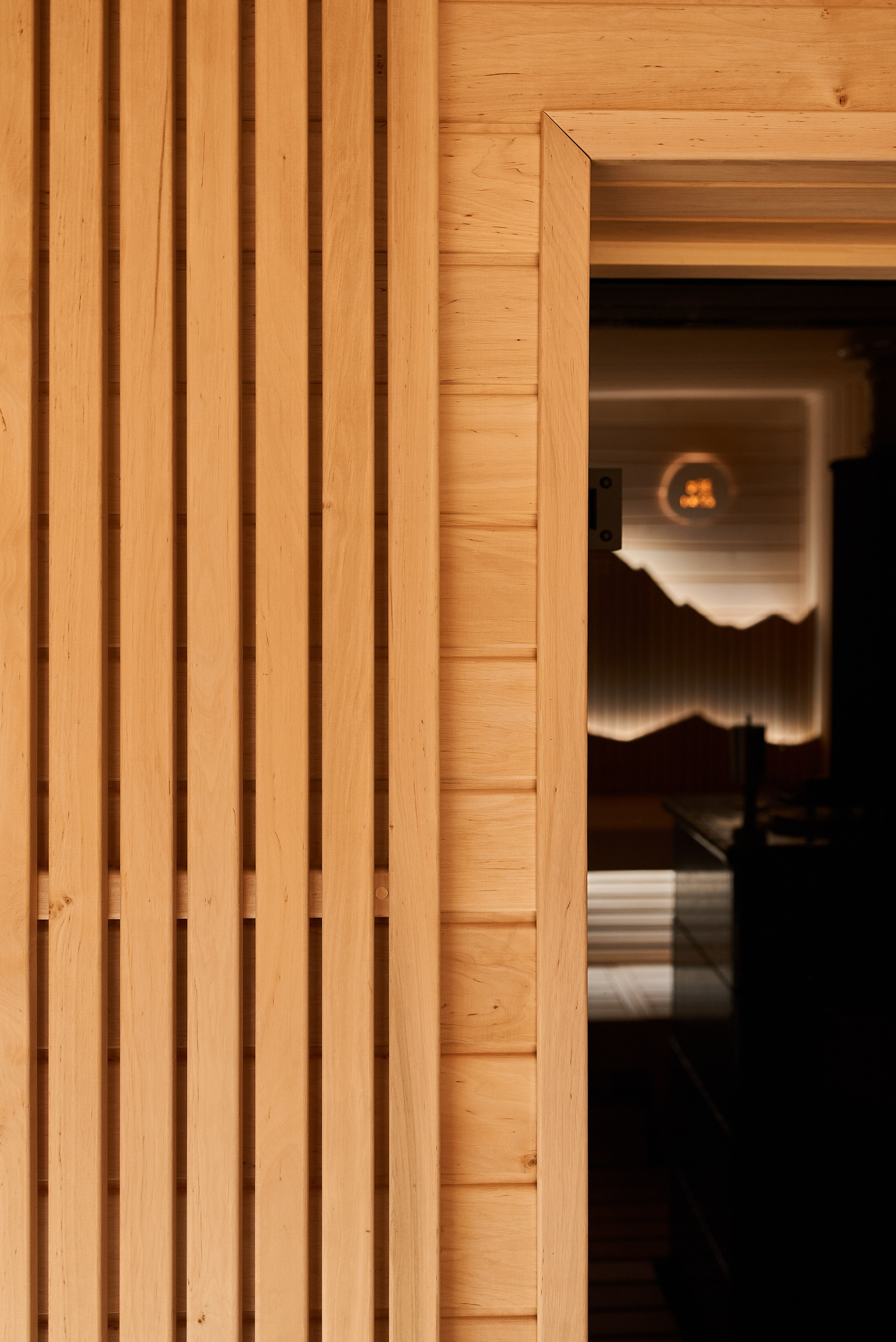 Сауна с 3D пано в виде гор, по проекту MBSaun (Бизнес съемка). Бояршинов Антон Интерьерный фотограф/видеограф Москва