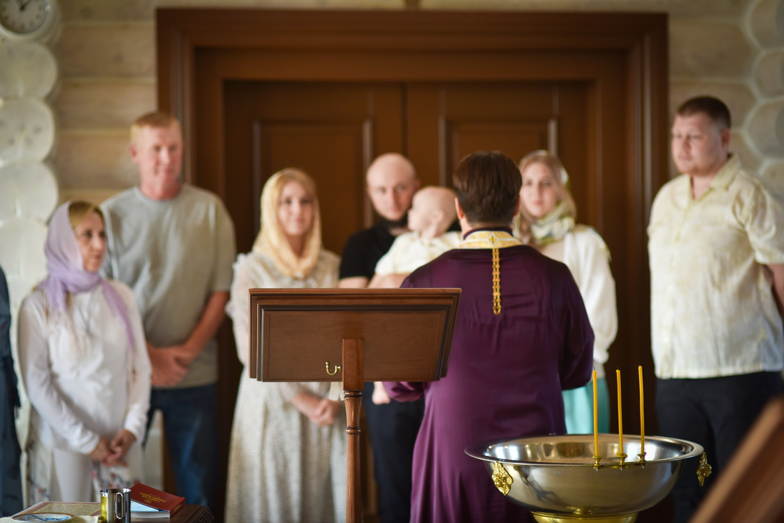 Крещение. Фотограф в Санкт-Петербурге