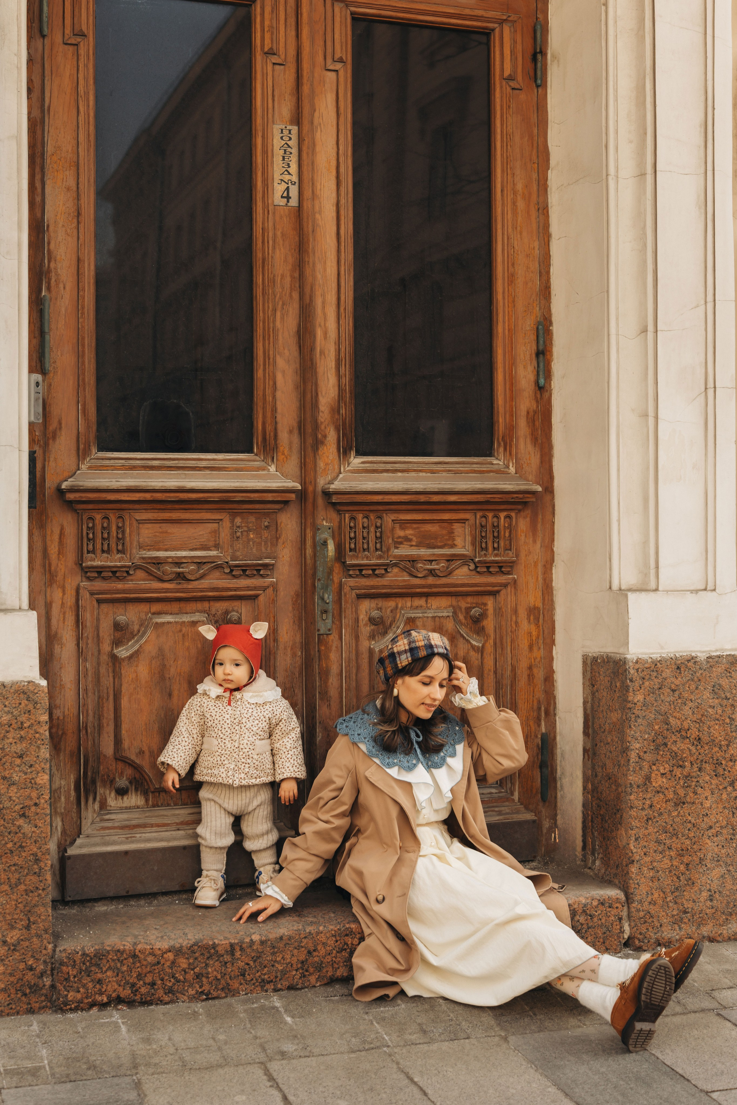 С мамой по улочкам Москвы. Ваш фотограф Вика Артемова