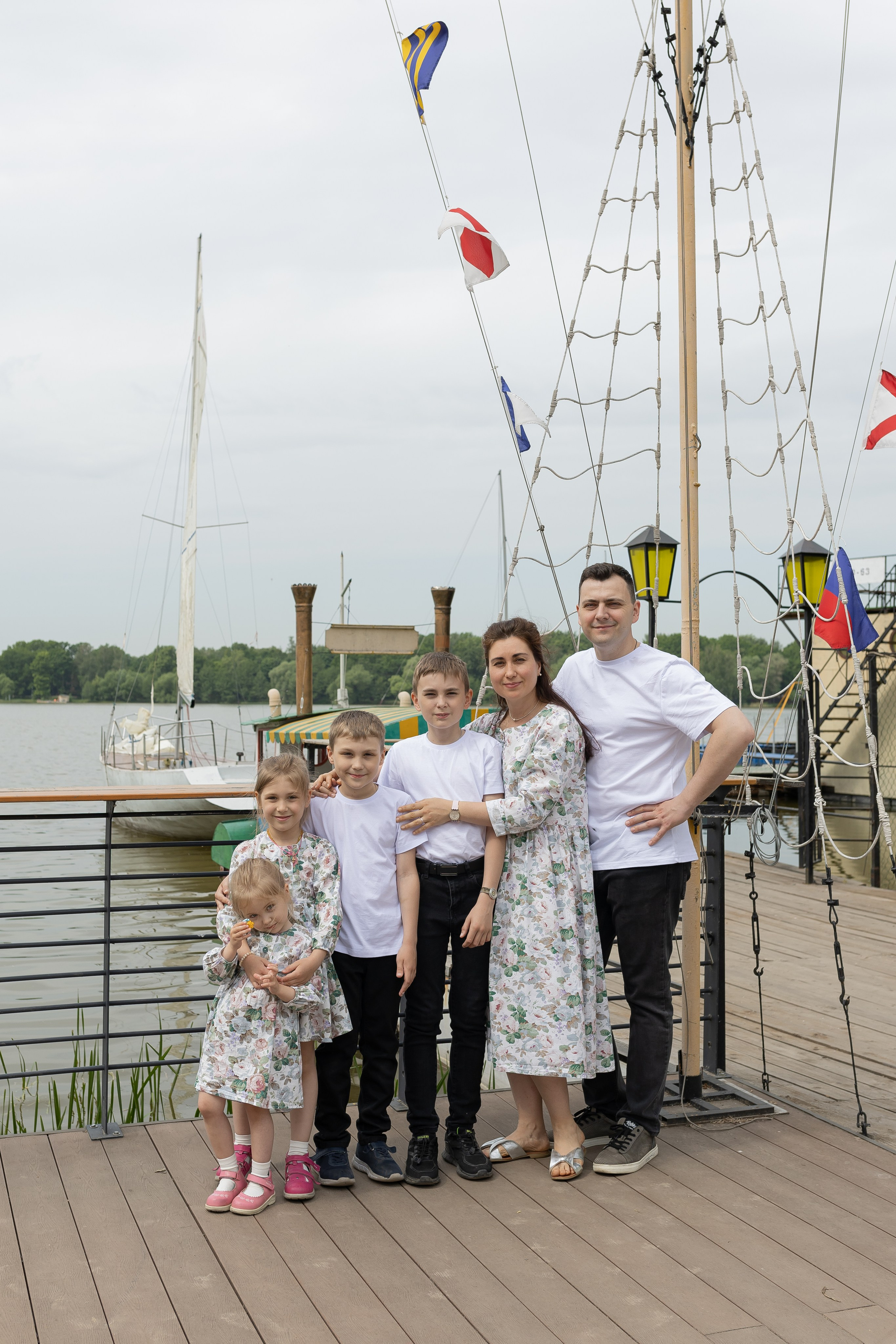Семейная в яхт-клубе. Свадебный и женский фотограф в Москве
